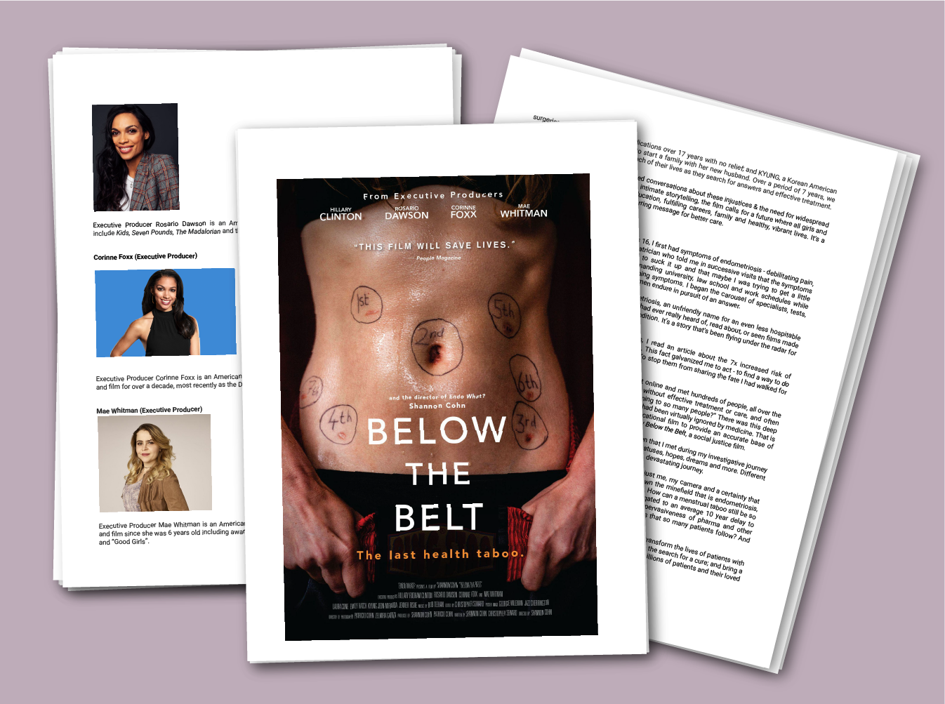 BELOW THE BELT Electronic Press Kit