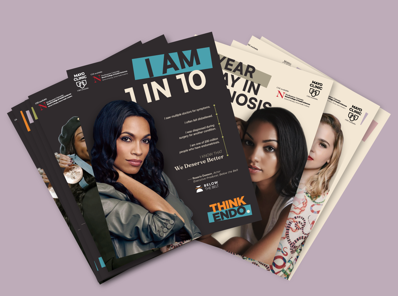 THINK ENDO Campaign Poster Packet