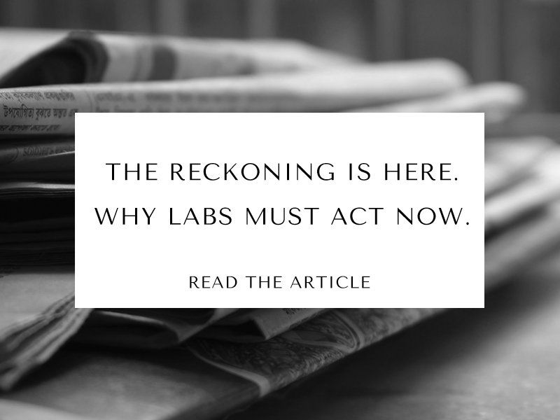 The Reckoning Is Here — And Why Labs Must Act Now