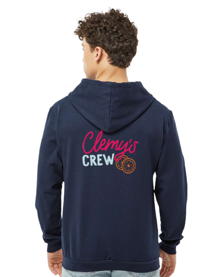 back Unisex EcoSmart® Full-Zip Hooded Sweatshirt - P180.png