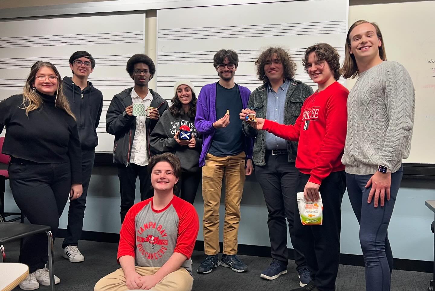 Trivia Night was a big success! Thank you for all who came and played! Check out our prize winners on the 3rd slide! 

Comment below what other events you would like to see from The Broadway Band next semester. 

#trivia #broadwaybandtrivia #kahoot #