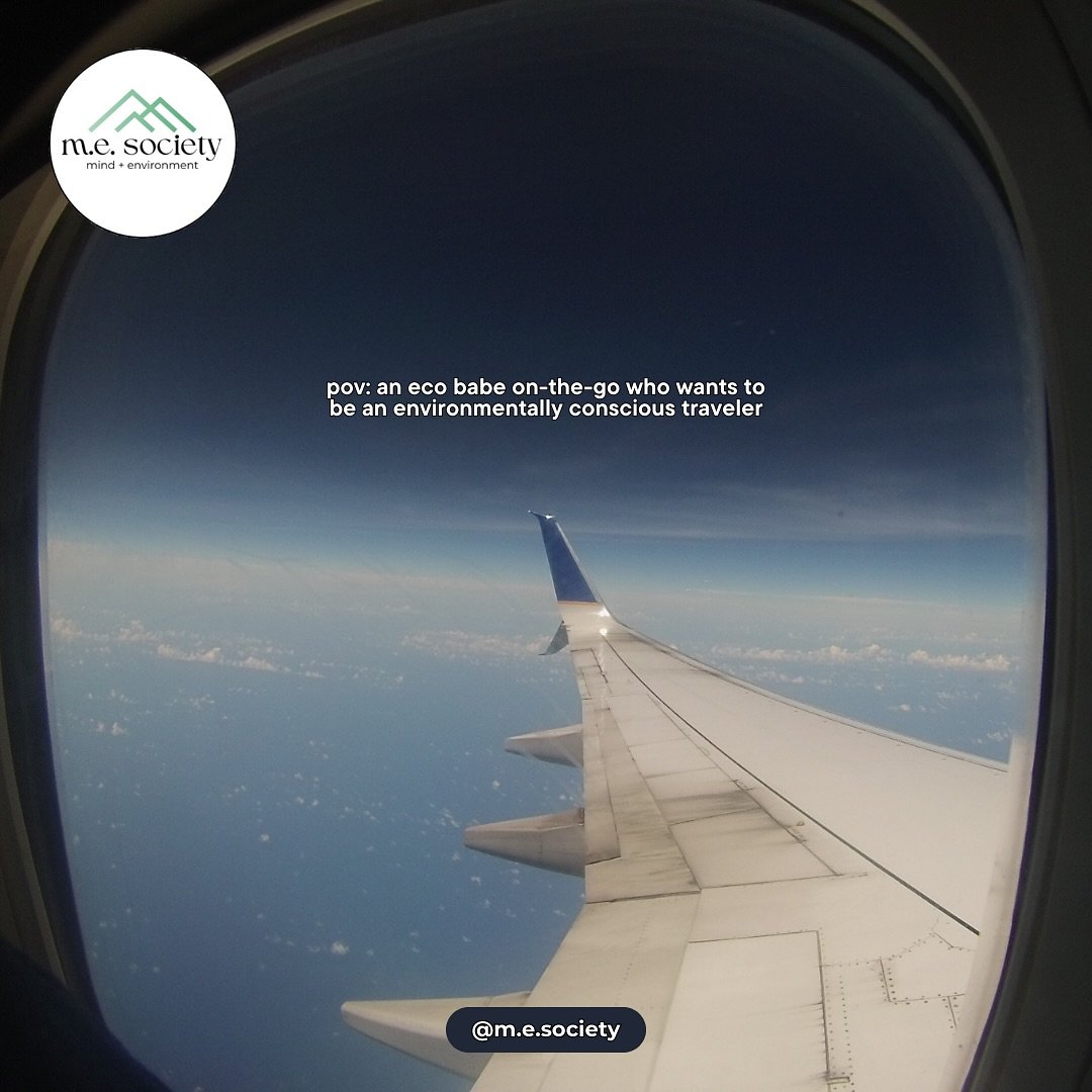 Small acts when multiplied by millions can make a HUGE difference - here are a few tips for travel from one eco babe to another 💚♻️✈️ 

What are your ideas for being eco-conscious if one must travel?

#travel #environment #climate #traveler #ecobabe