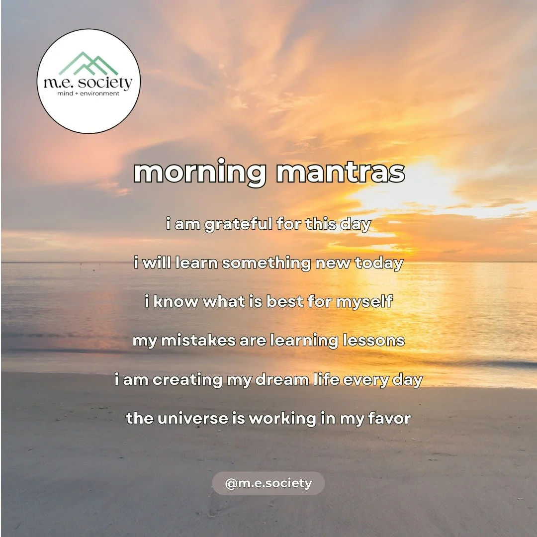 morning mantras to start your day ☀️☕

#mantras #mindfulness #mentalhealth