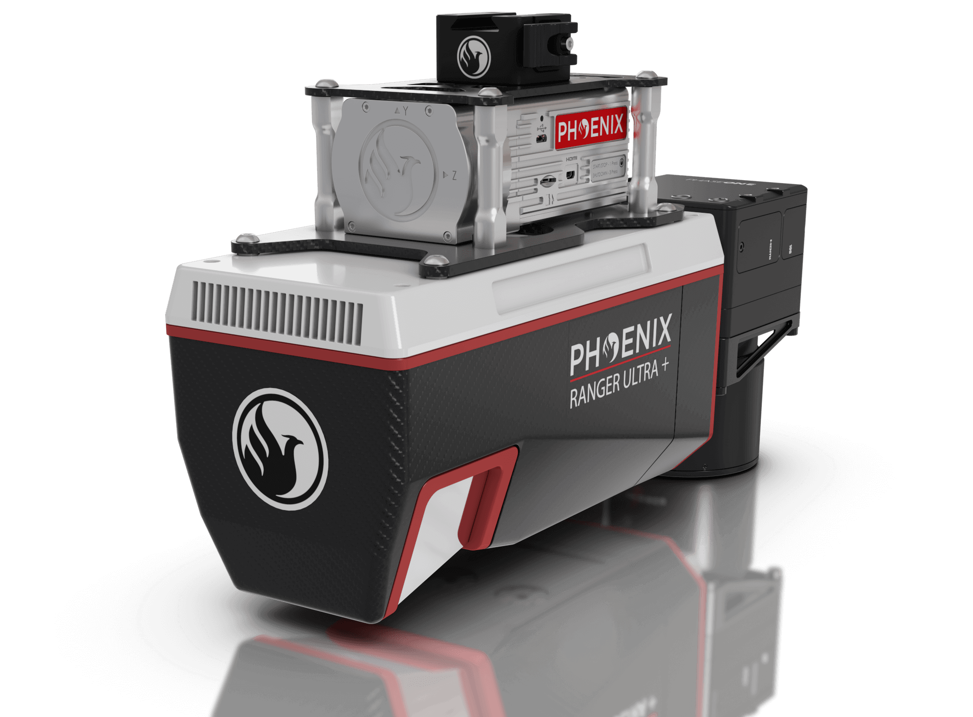 Cadence Aerial operates a Phoenix LiDAR U-120 sensor for high-accuracy aerial LiDAR mapping and geospatial data collection.