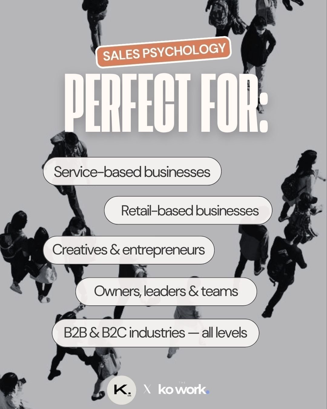 Struggling to sell without feeling salesy? 😩
You&rsquo;re not alone &mdash; and you don&rsquo;t need to keep guessing.

This workshop is made for you if you're ready to sell smarter, not harder 👇

✨ Service-based businesses
🛍️ Retail brands
🎨 Cre