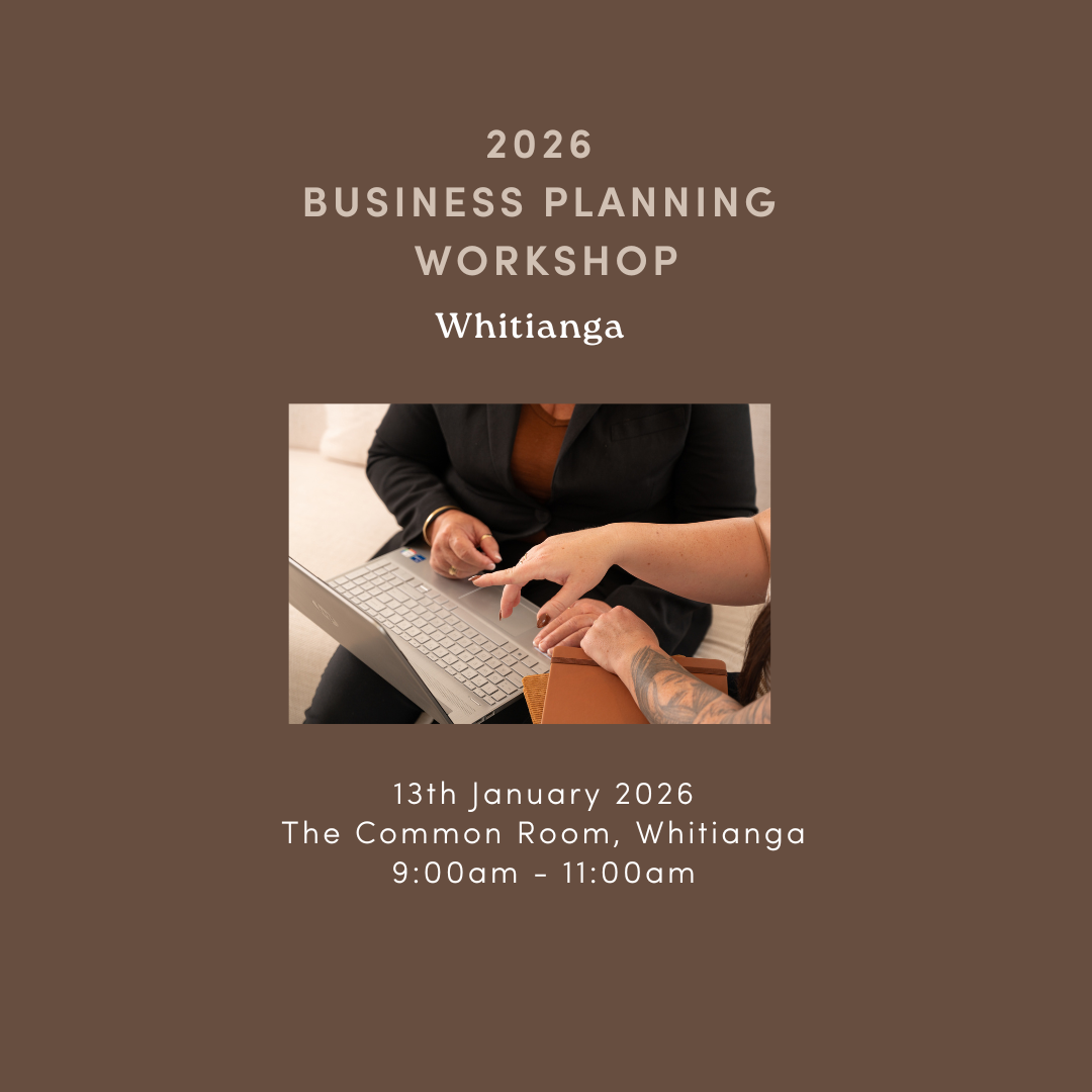2026 Business Planning Workshop - Whitianga