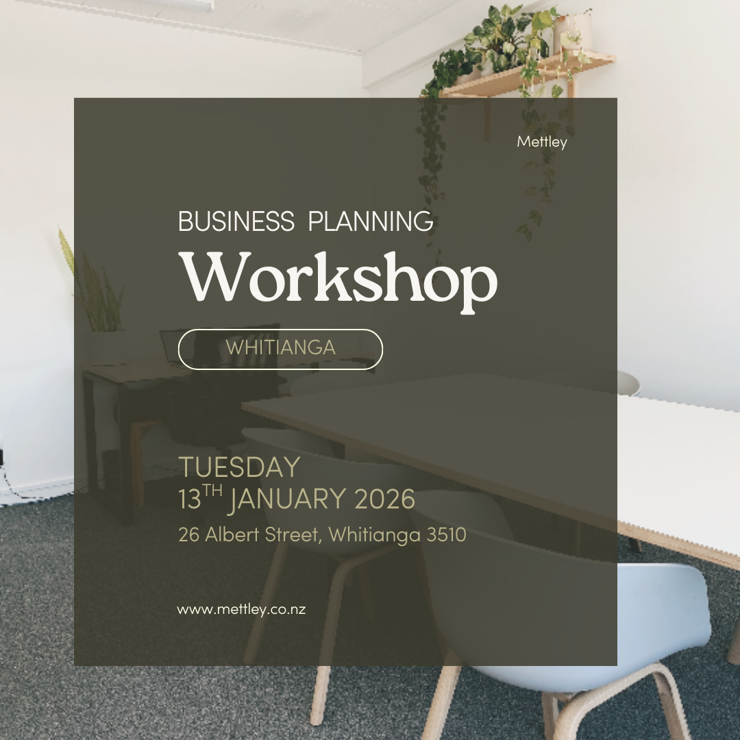 2026 Business Planning Workshop - Whitianga