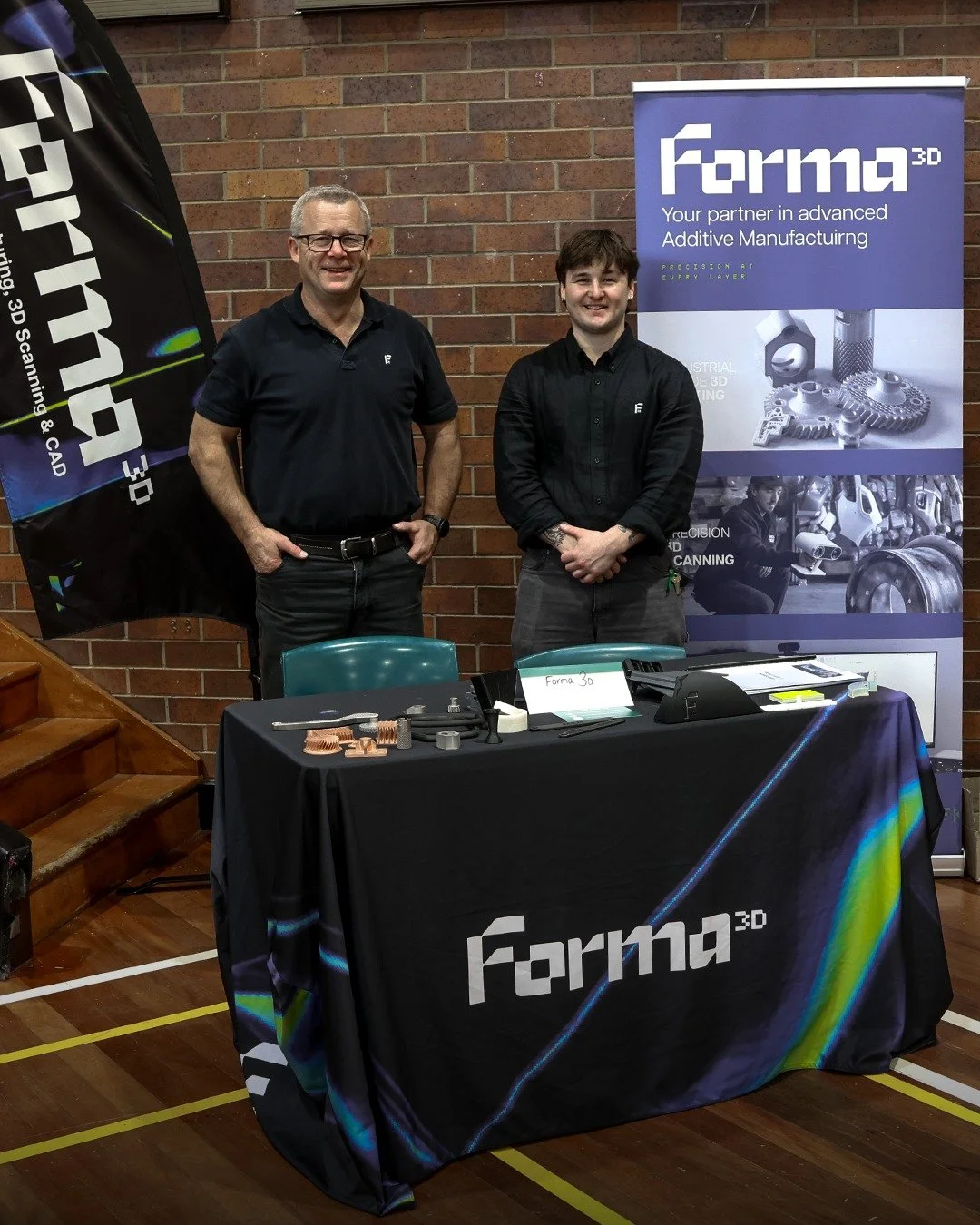 It was a pleasure showcasing Forma 3D at @centenaryheightsshs 2025 Careers Expo today. 🧩

Fantastic to meet such an enthusiastic and well-mannered group of future innovators.  The next generation of workers looks bright! 

#Forma3D #3DPrint #3DScan 