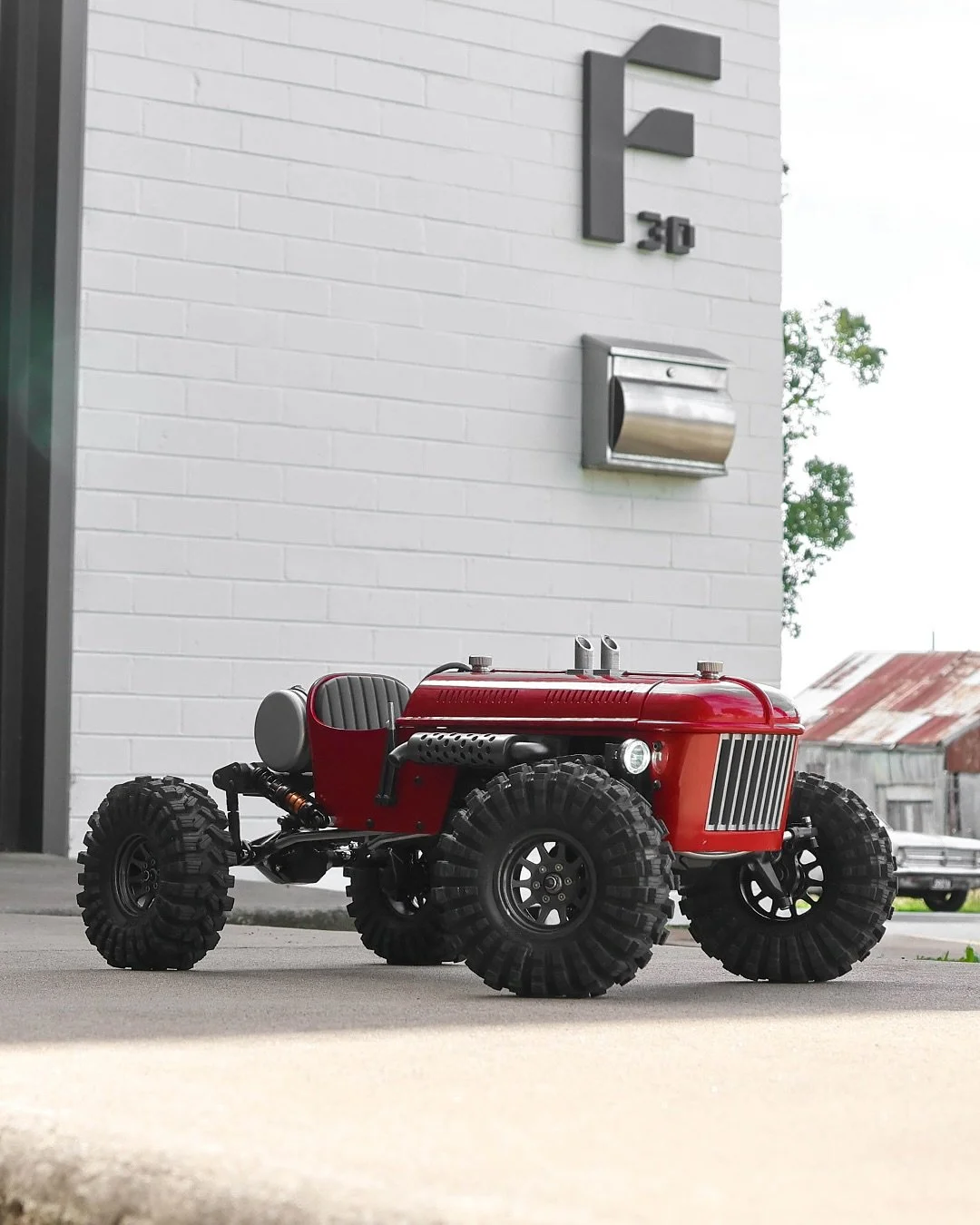 How cool is this RC Tractor Crawler? 🚜

A hobby project brought to life by one of our customers, Bob.  Made up of 50+ custom parts 3D printed right here at the Forma 3D Print Lab using ASA and TPU.

We took care of the printing, Bob nailed the rest.