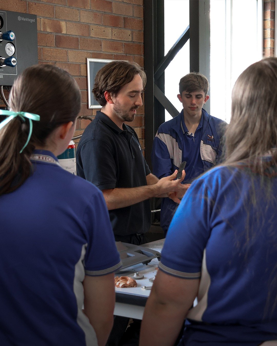 As part of @manufacturingqueensland Month we were fortunate to host students from @stmarystmba, @harristownshs, and @wilsontonshs, together with local business representatives and government leaders, at the Forma 3D lab across the month.

It was a pr