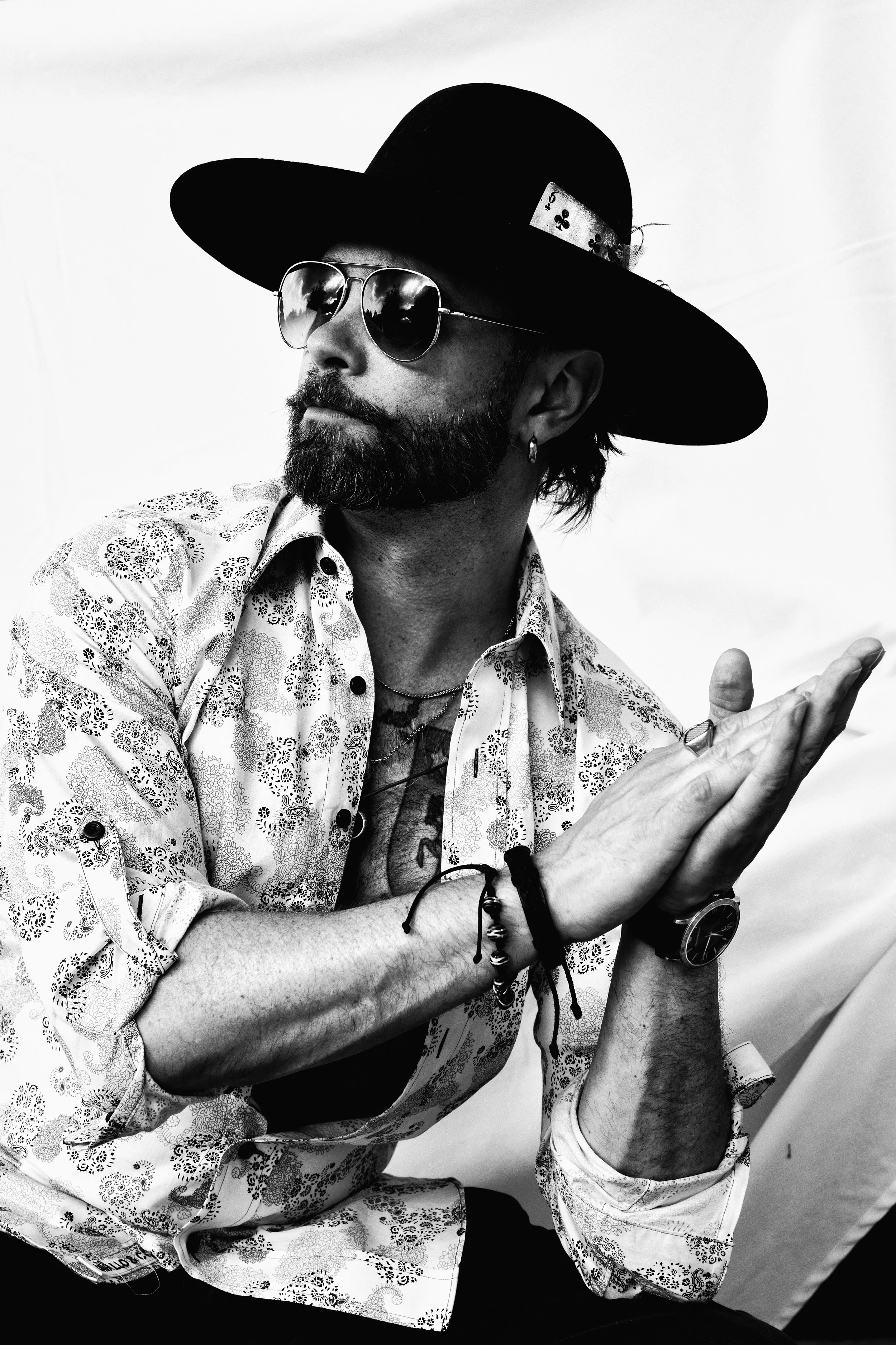 Michael Cavallo, Fashion Designer and Guitarist - Manic Drive