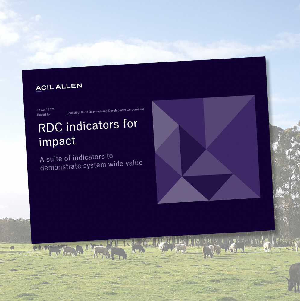 RDCs Indicators impact report (2021)
