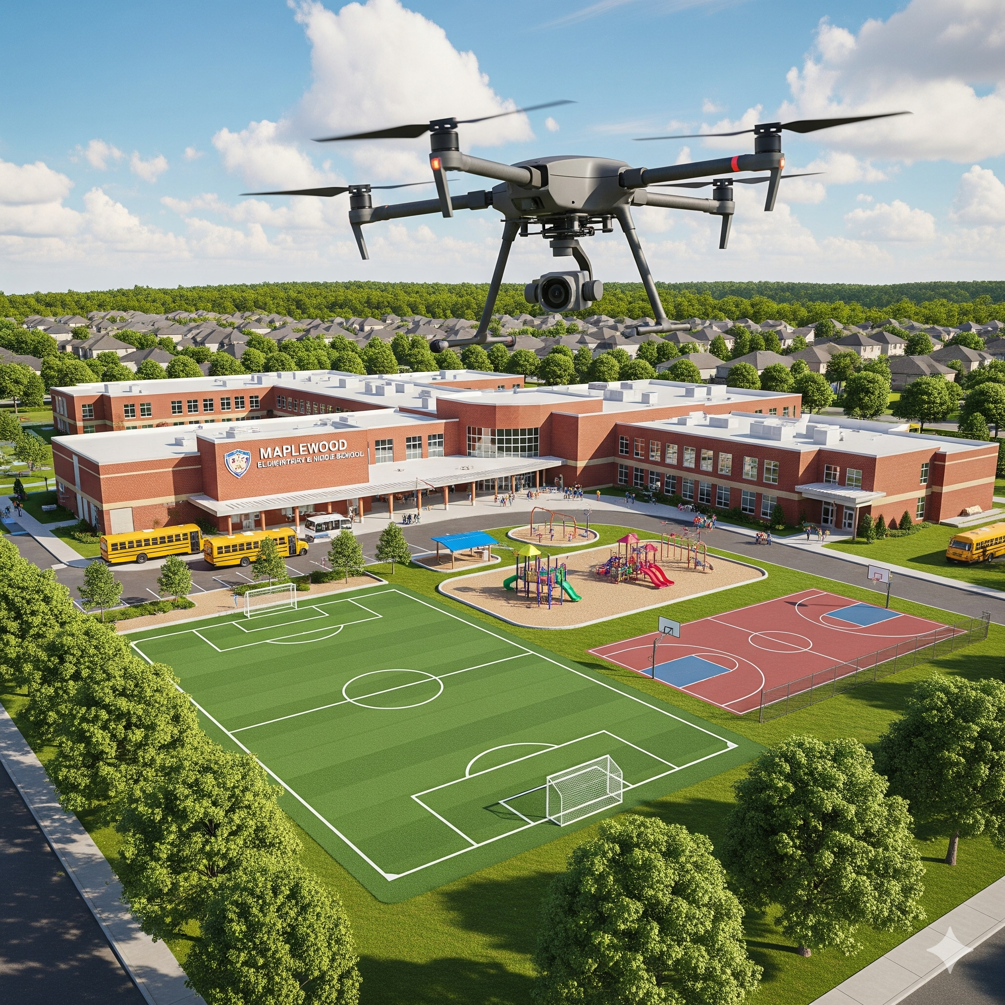 Leveraging Drone Technology to Optimize School Emergency Drills