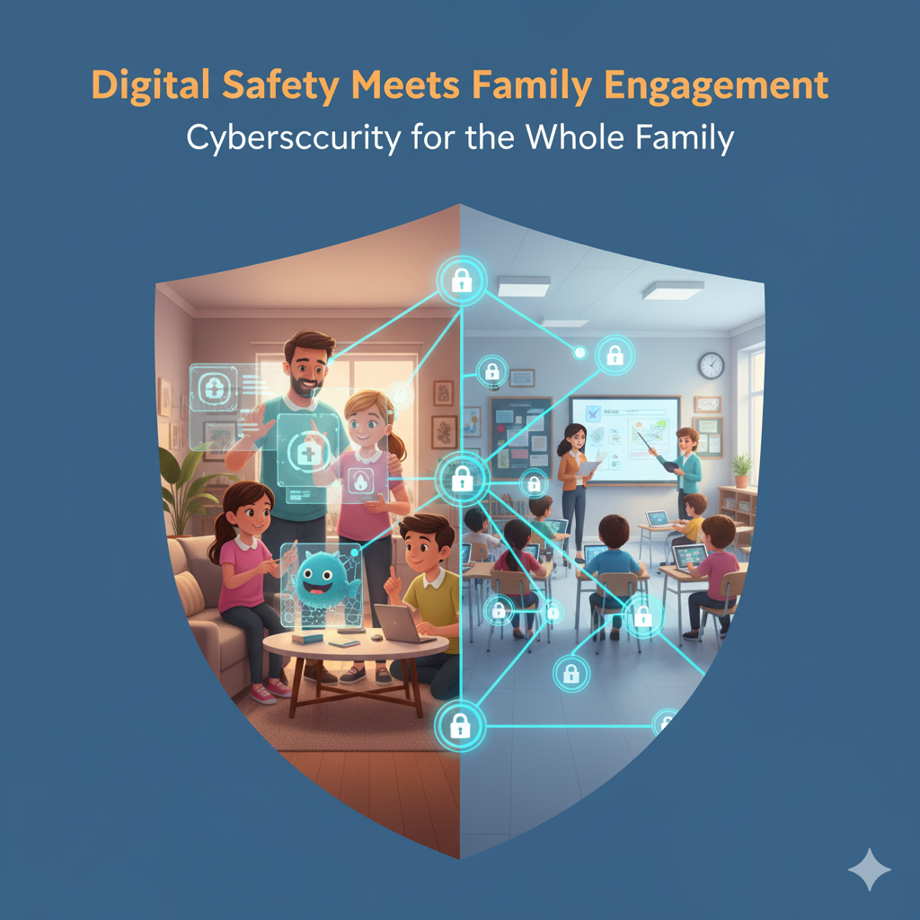 Digital Safety Meets Family Engagement: Cybersecurity for the Whole Family