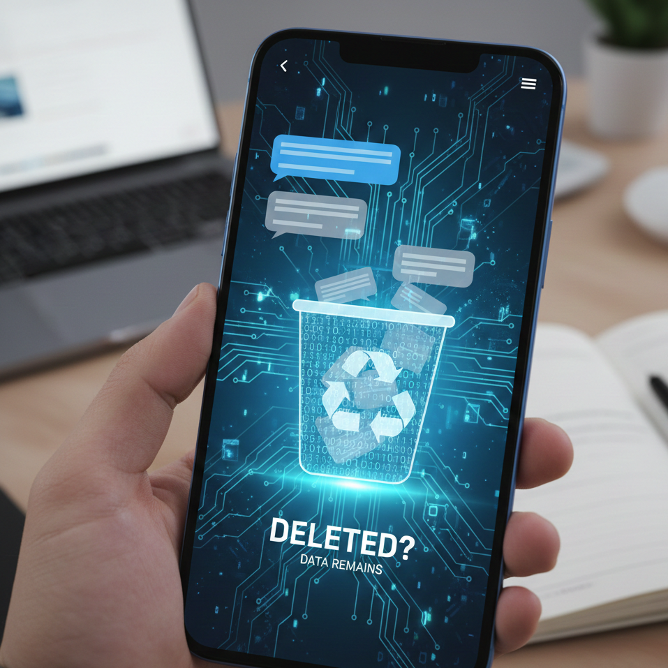 The Truth About “Deleted” Text Messages on Smartphones