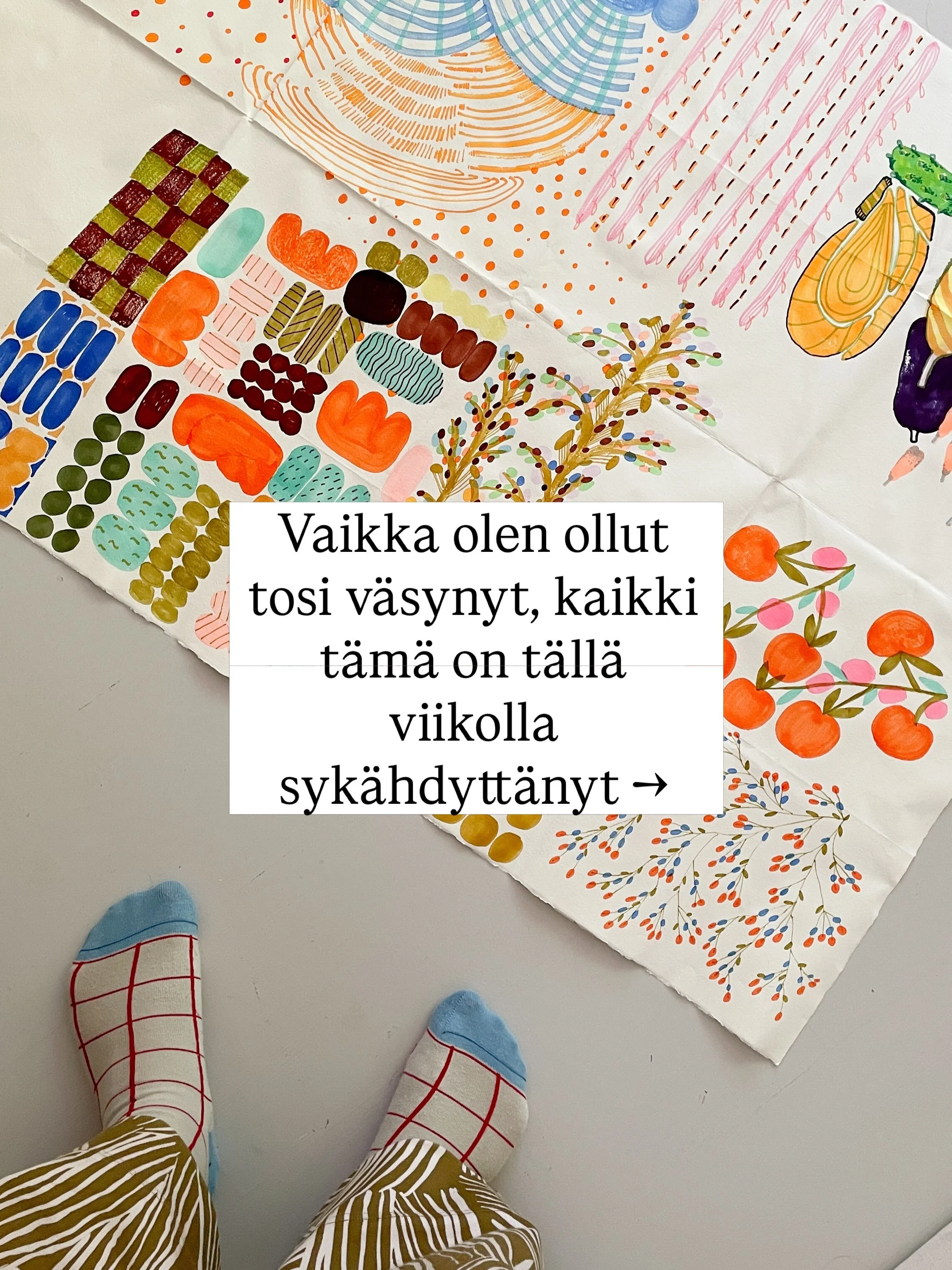 P&auml;&auml;m&auml;&auml;r&auml;t&ouml;nt&auml; piirtely&auml;-illat &ndash; ketk&auml; ois mukana?👋✍🏼🥂