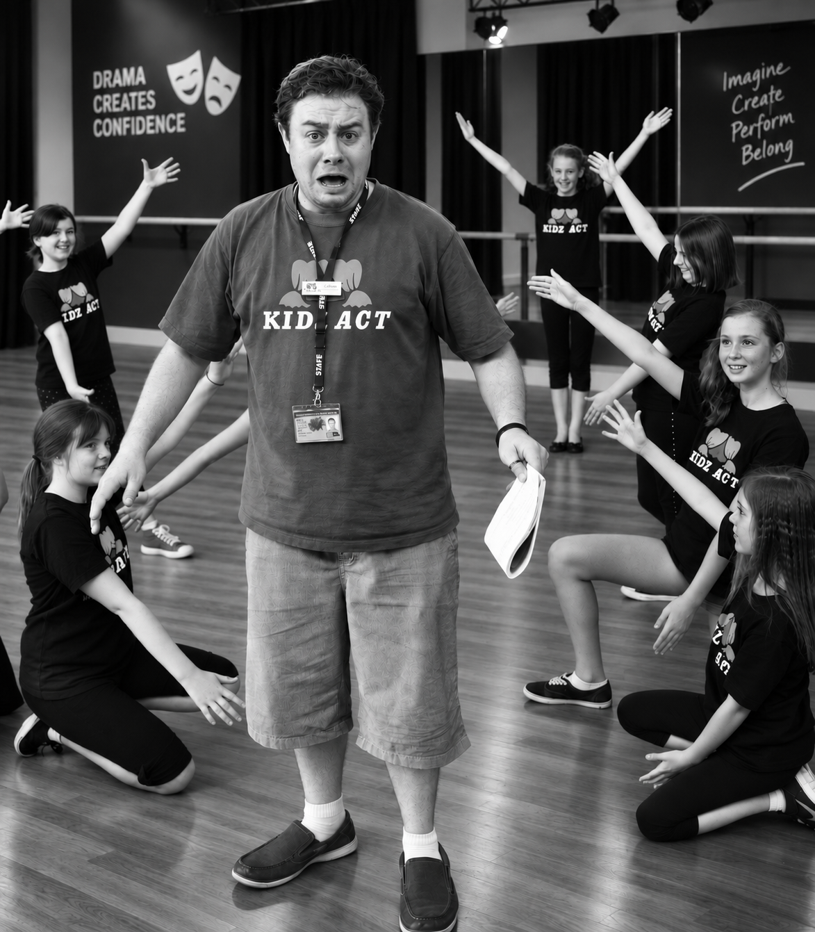 callum as a drama teacher