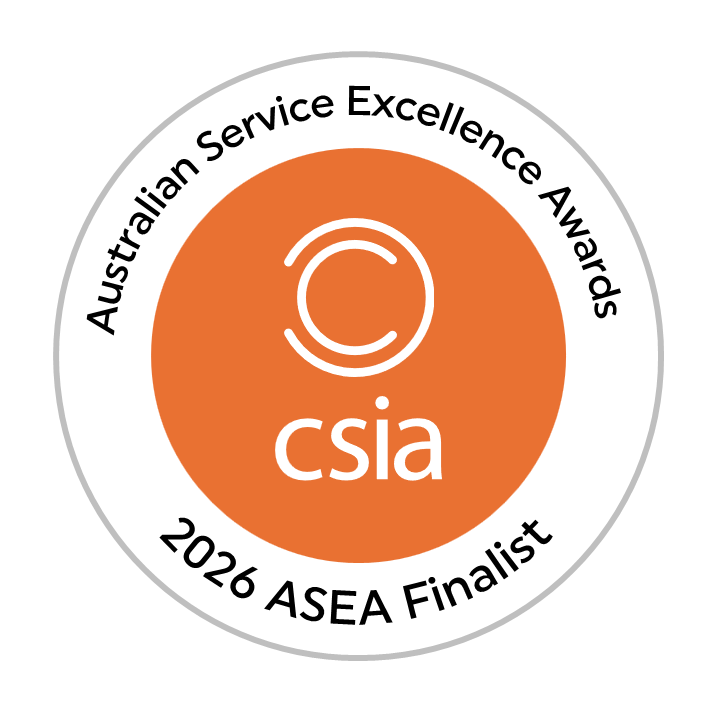image of the australian service excellence awards 2026 ASEA finalist seal.