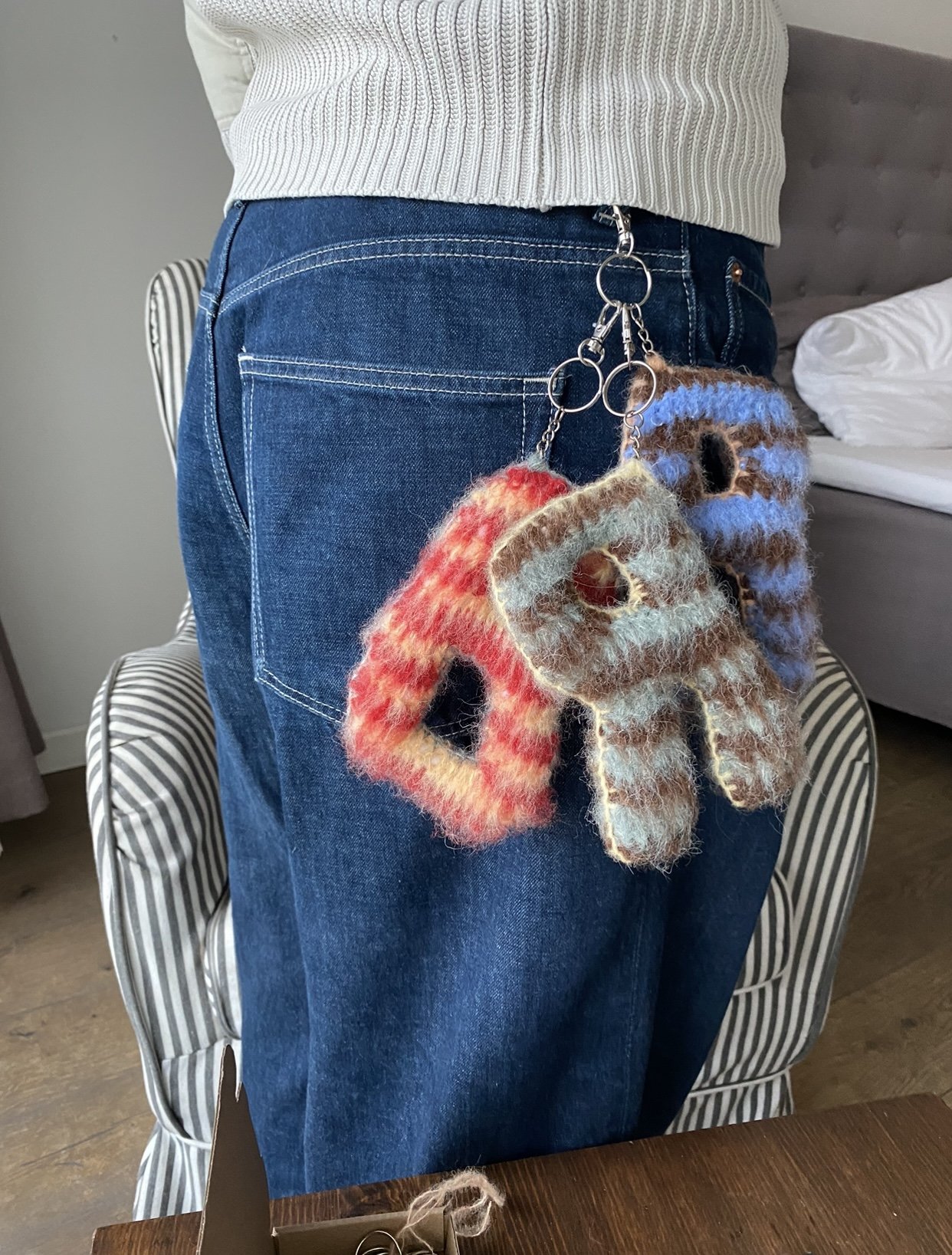 Crochet letter