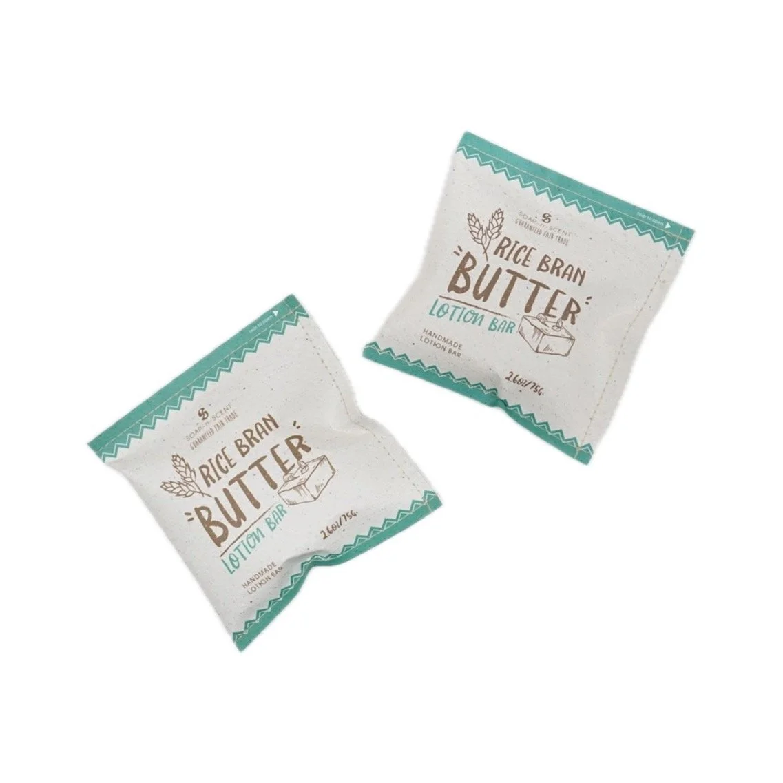 RICE BRAN BUTTER - LOTION BAR
75 g
Thai solid lotion bar handmade with Rice Bran Butter from Thailand, known for its smooth texture that melts gently on the skin.