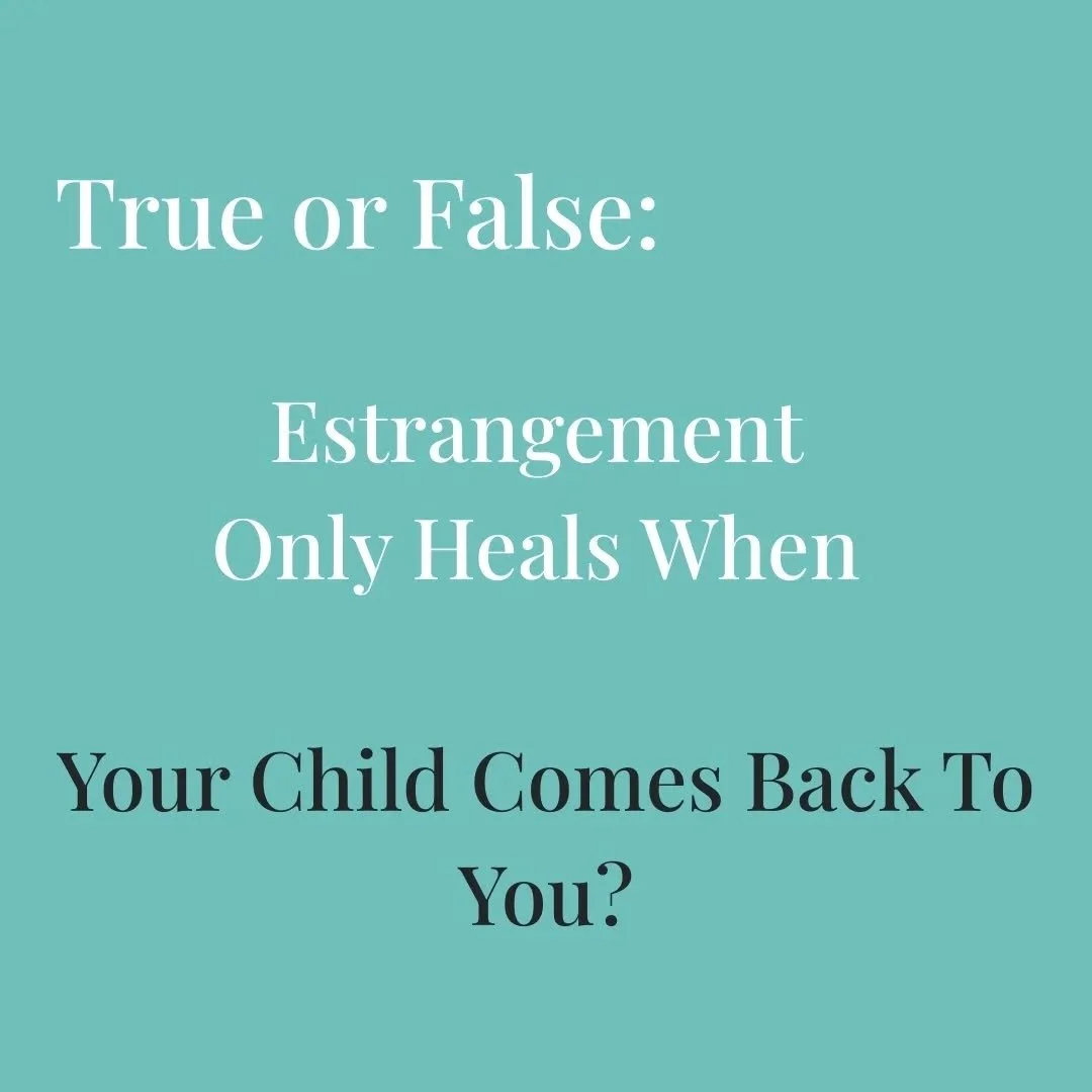 Healing the Rift with your Adult Child.

#estranged 
#familytrauma
#adultchildren 
#healingtherift
#healingfamily