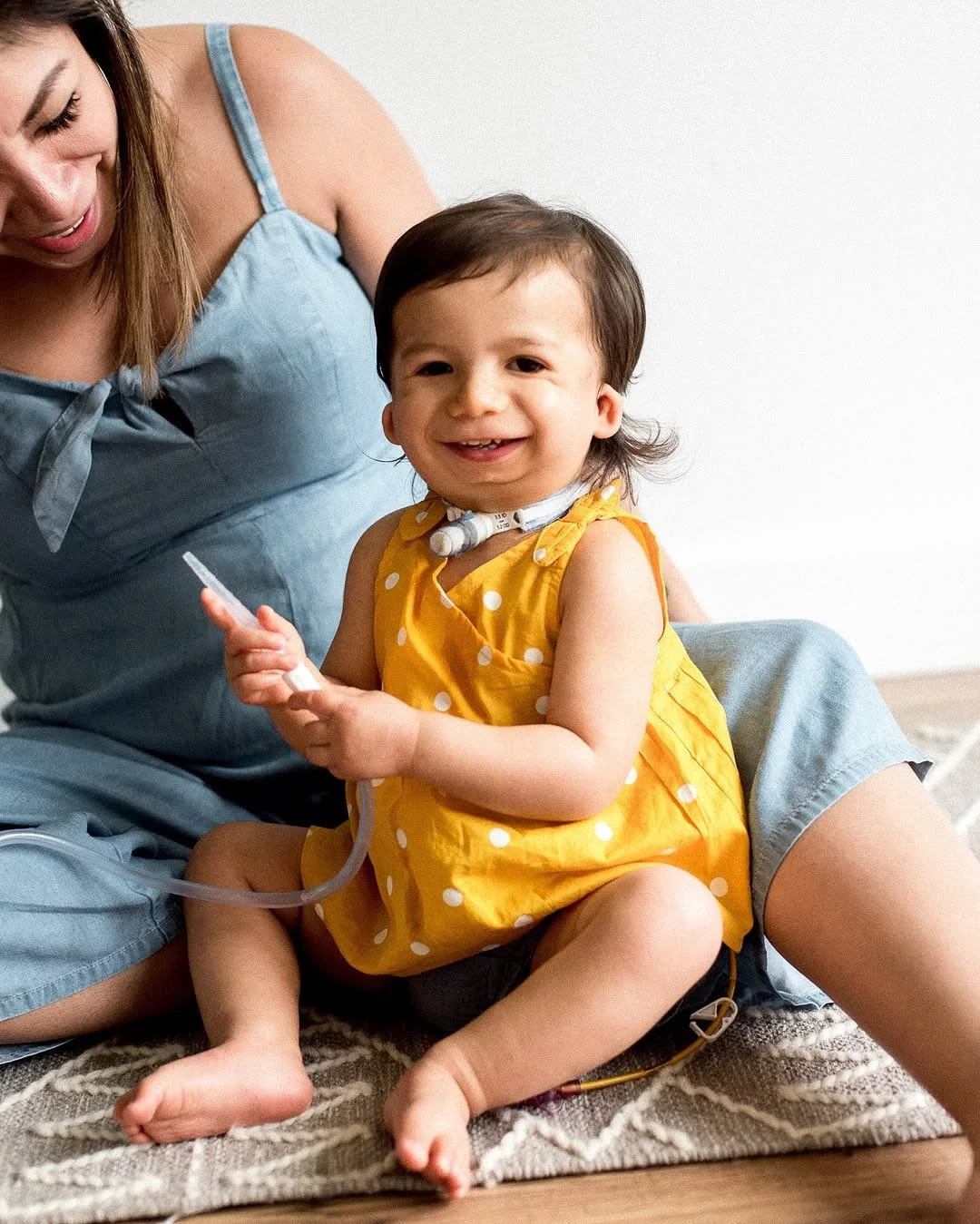 &quot;I always felt like we had to ask for permission or get approval from someone who knew what the right answer was,&quot; says Nina Alhambra, whose daughter, Emily, had a feeding tube until she was four years old.⁠
⁠
&quot;Then I learnt that they 