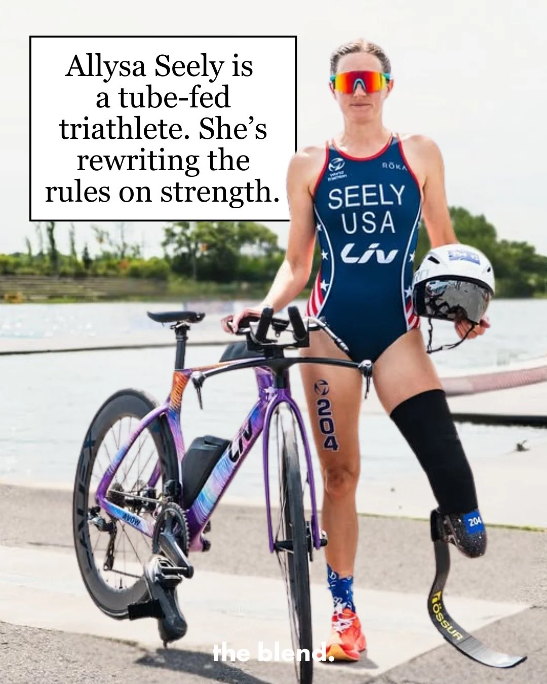 Doctors said a feeding tube would end her career. This world champion triathlete proved them spectacularly wrong.⁠
⁠
In her interview with @the_blend_mag, Paralympian Allysa Seely @triallysa shares how she trusted her gut and found the right supports