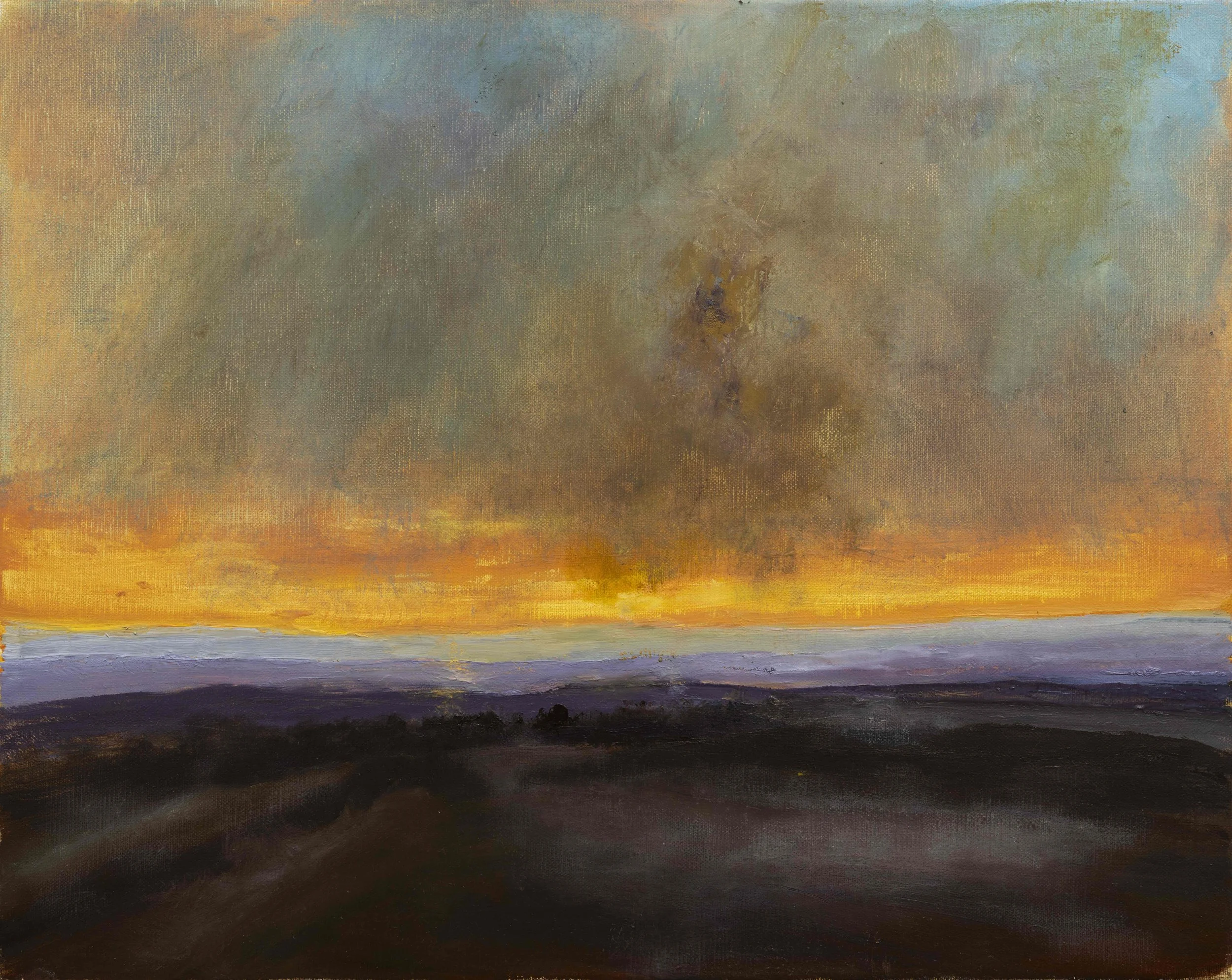  From Here to My Safe Place, 2024 oil on linen 40 x 50 cm 