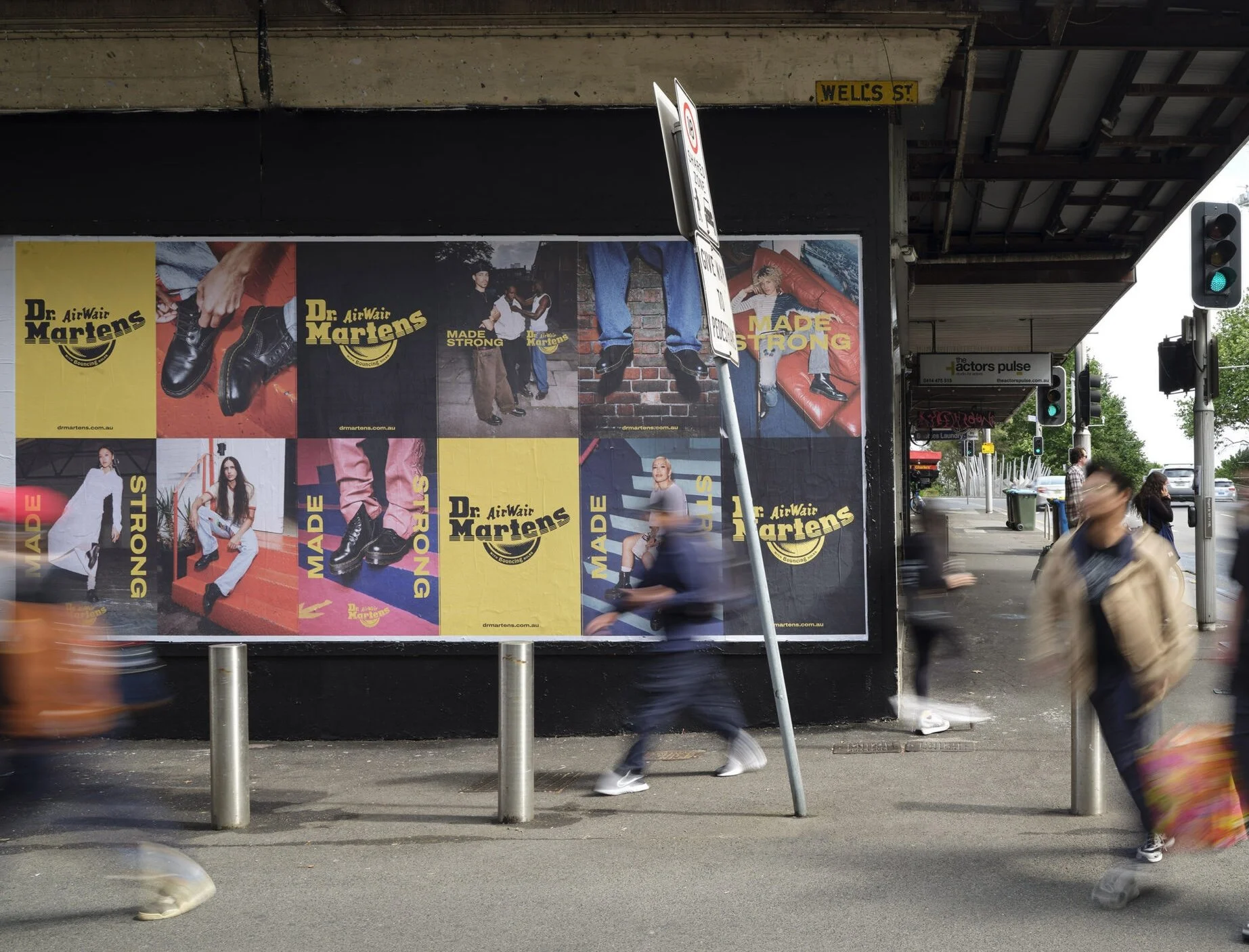 Global OOH campaign artwork and guidelines.