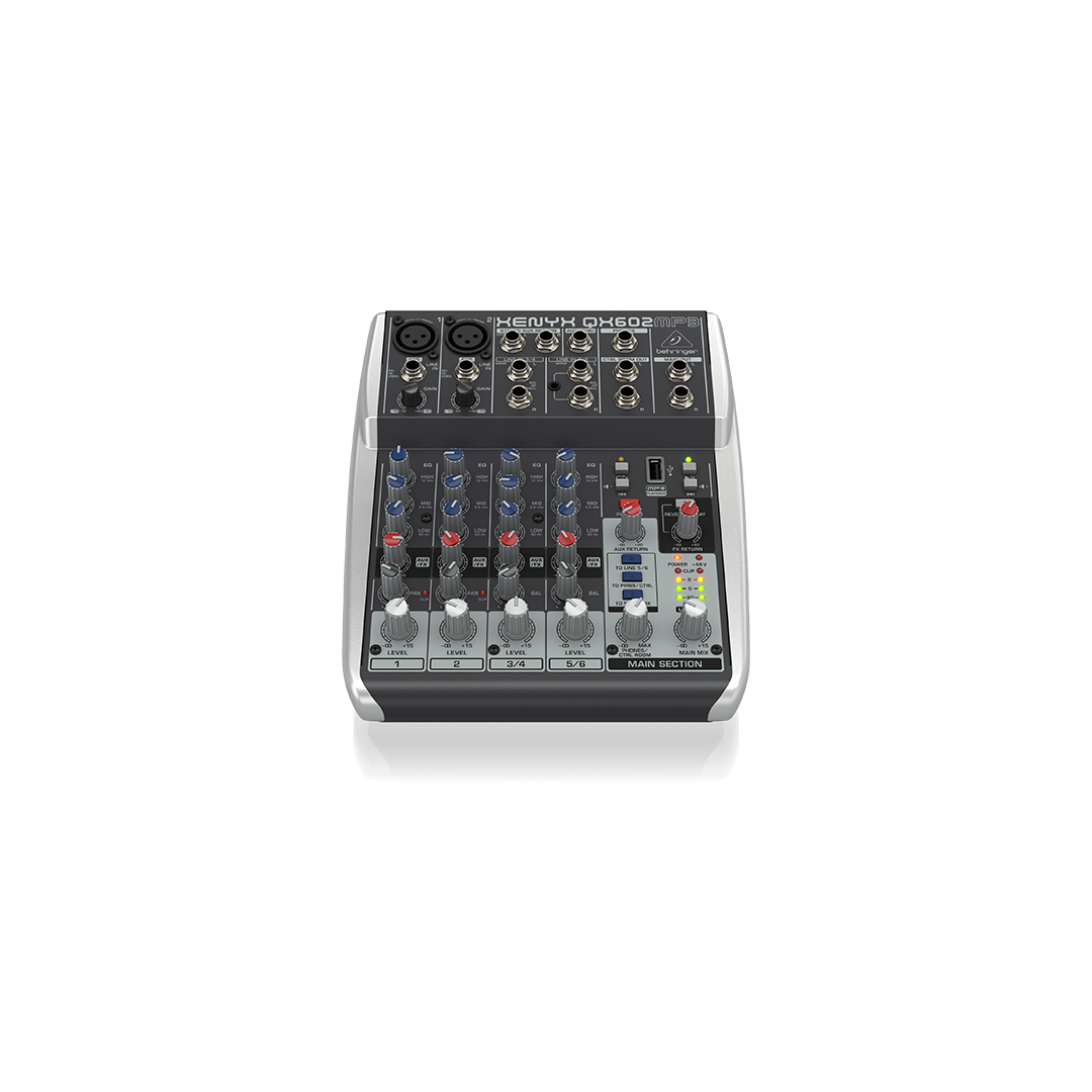 BEHRINGER XENYX QX602MP3