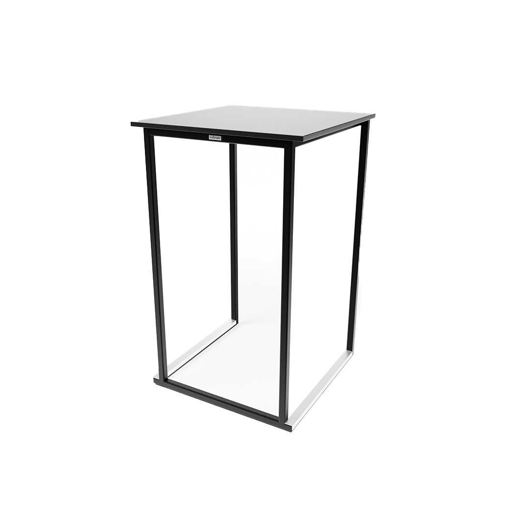 Smart steel statafel zwart