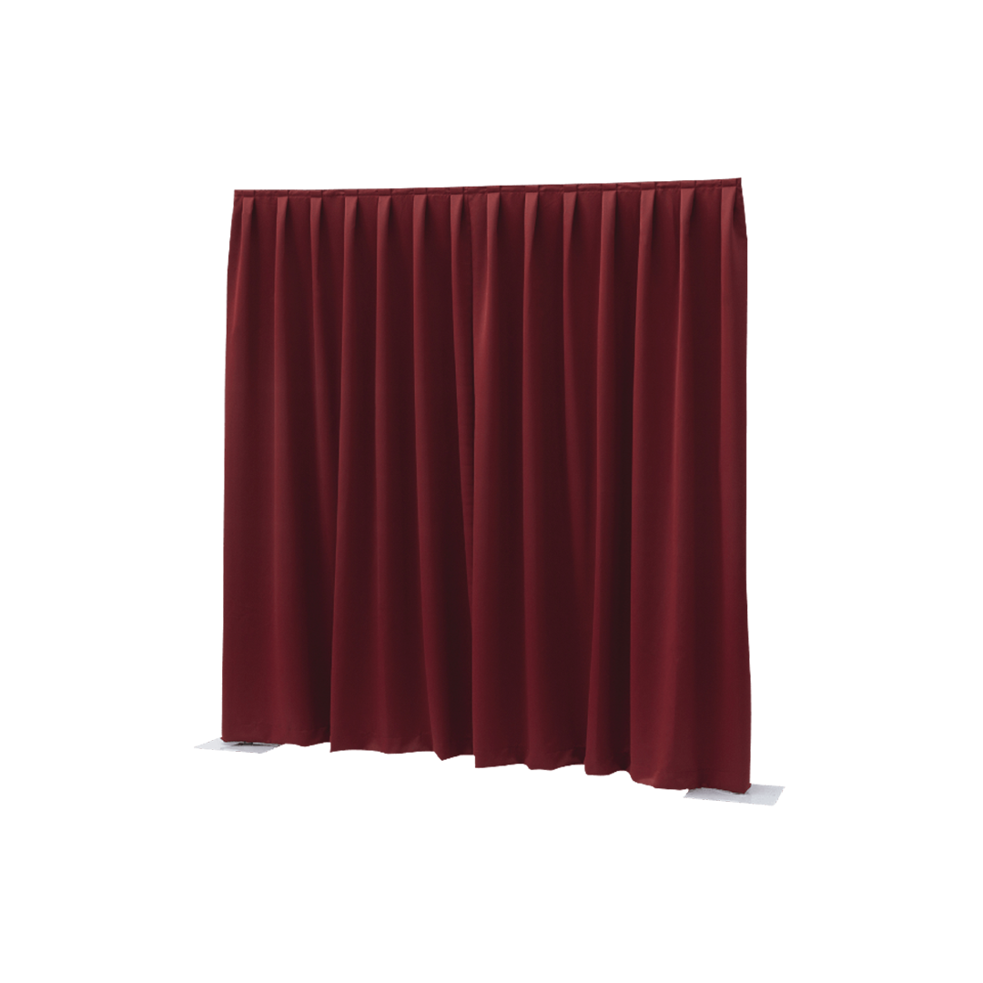 Wentex P&D Curtain Red Dimout 260 g/m²