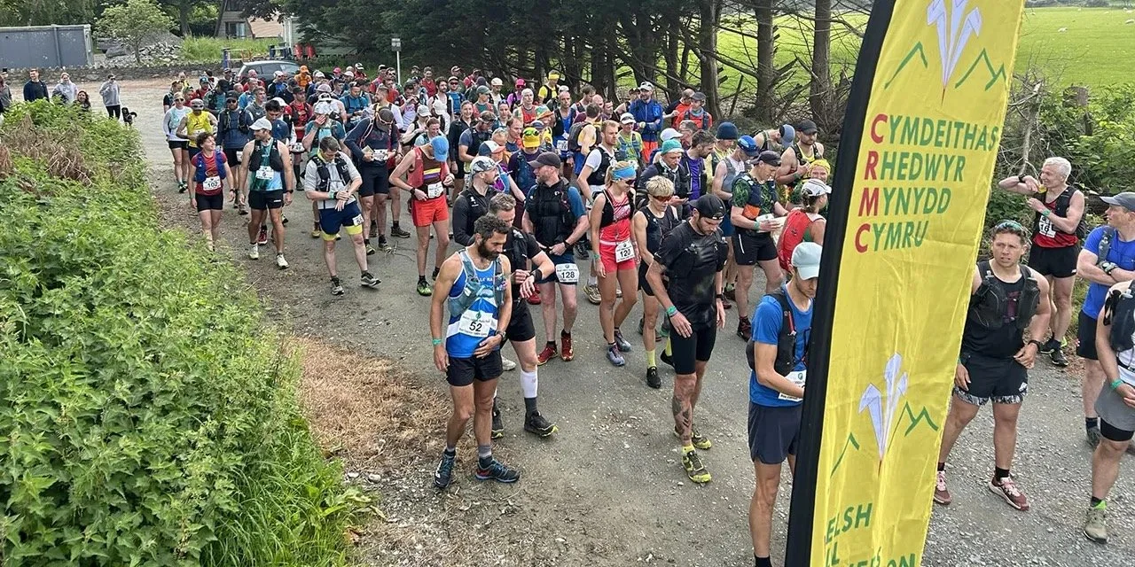 Welsh 1000m Peaks race.