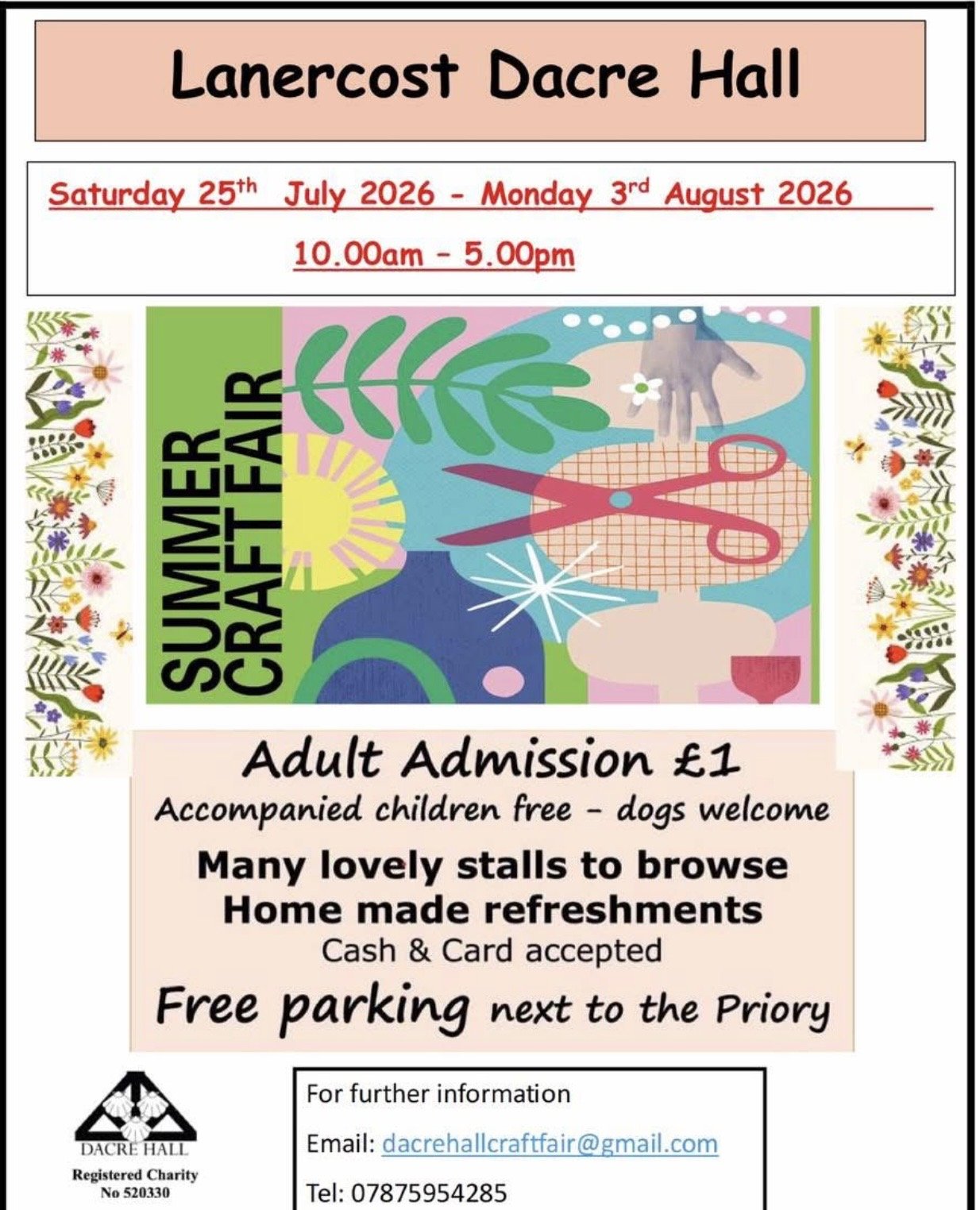 Dacre Hall Summer Craft Fair