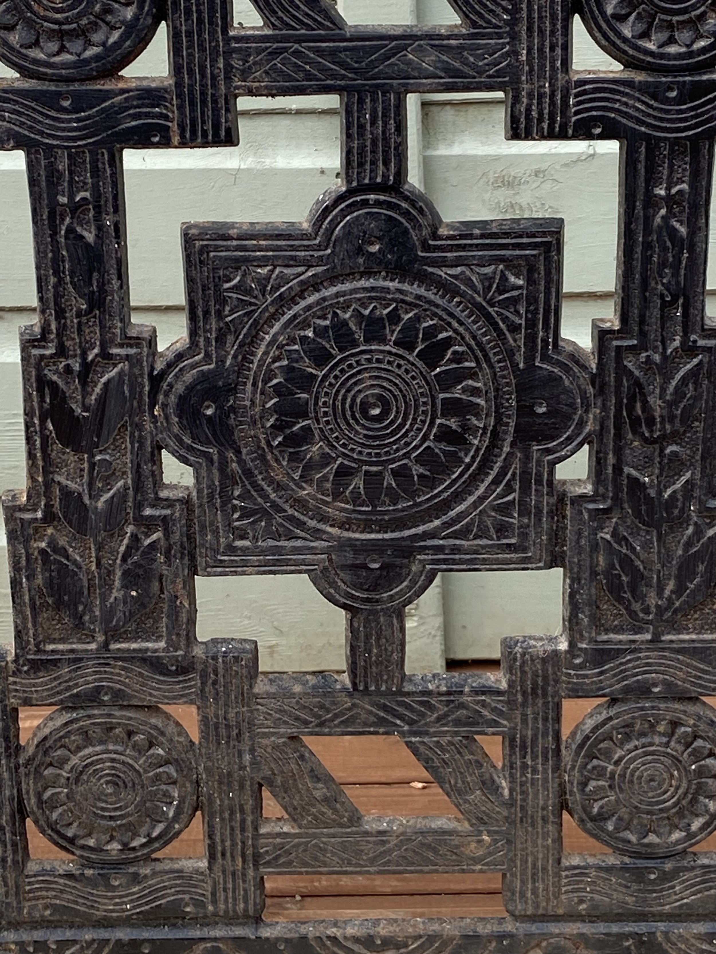 19th century cast iron umbrella/walking stand