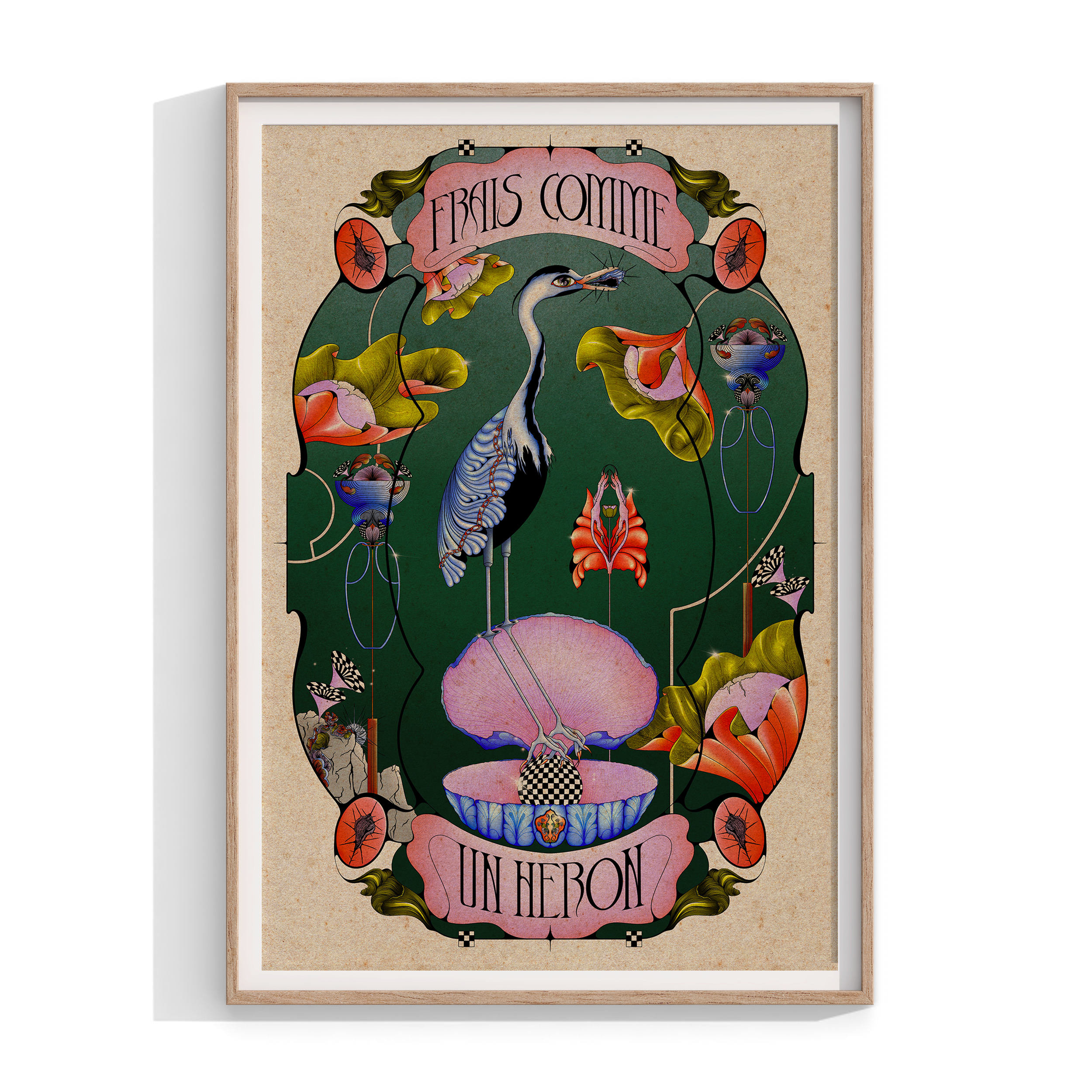 Frais comme un héron