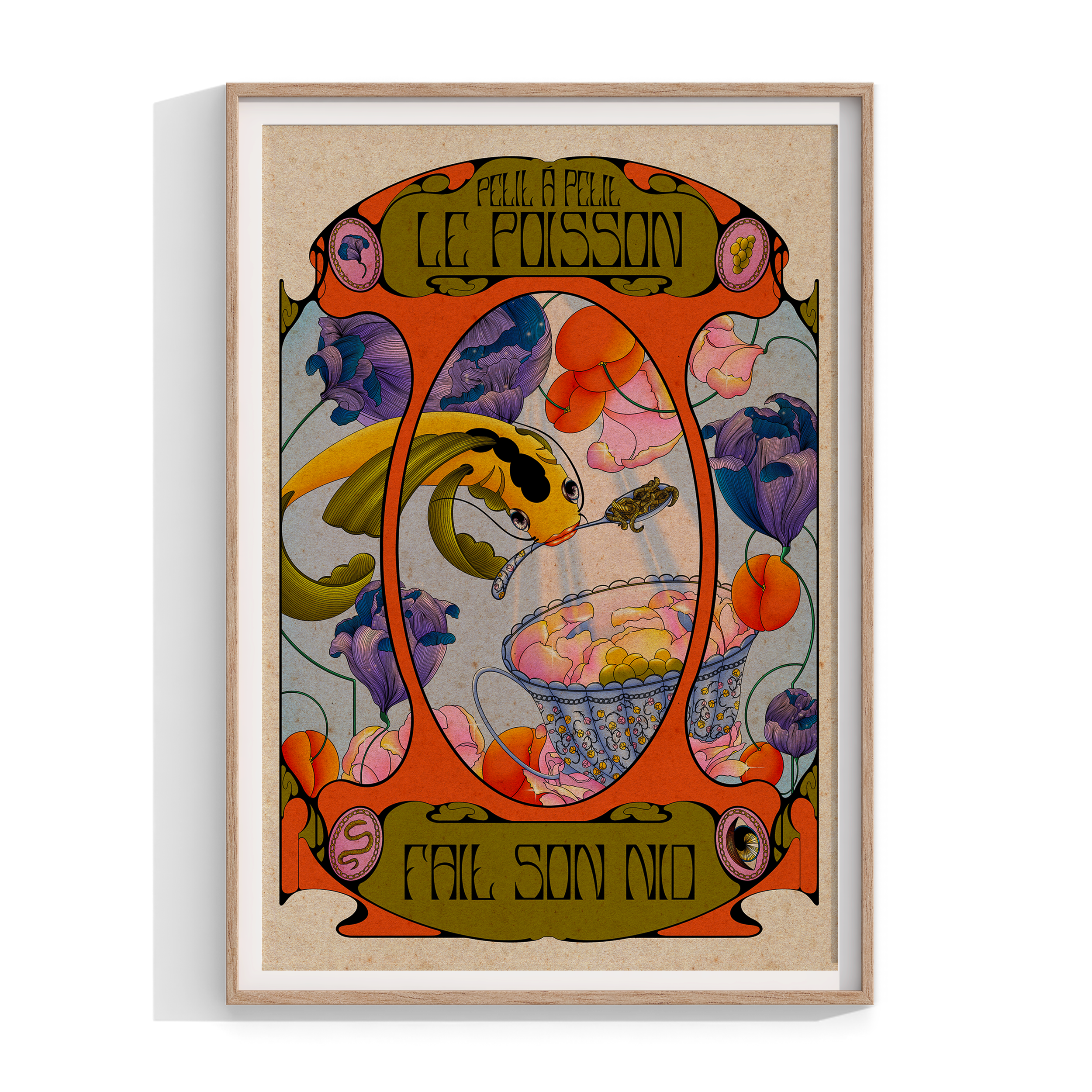 Le poisson fait son nid