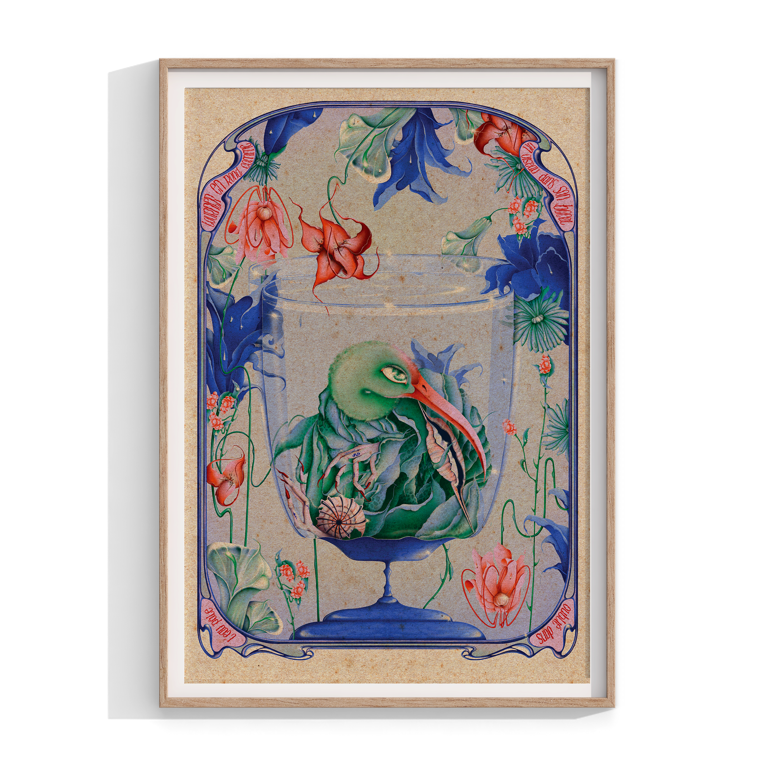 Comme un oiseau dans son bocal