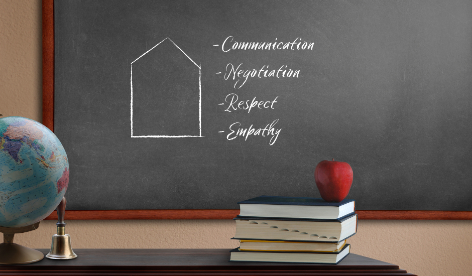 Home as a teacher.