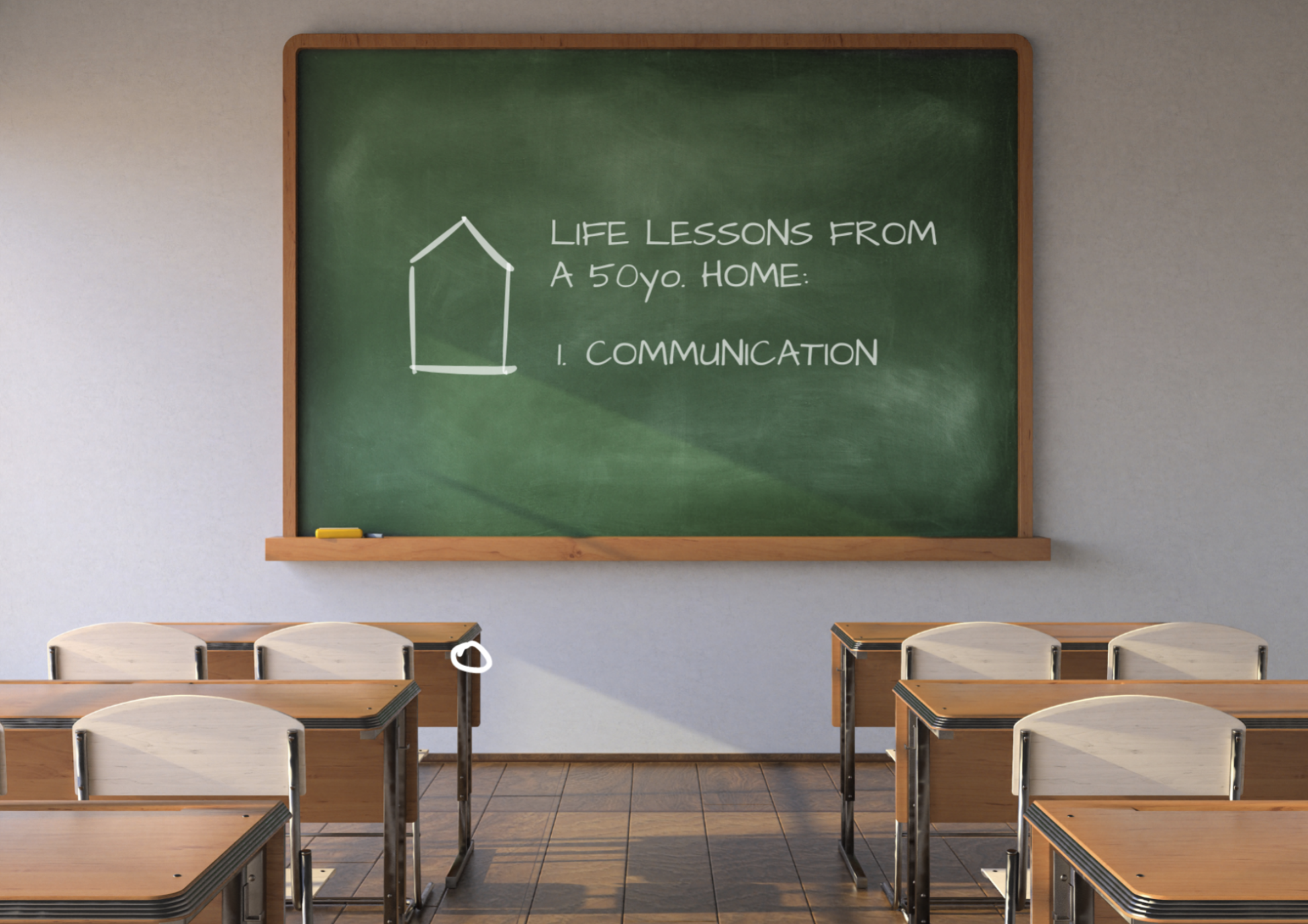 Lessons from A 50yo. Home 1.Communication