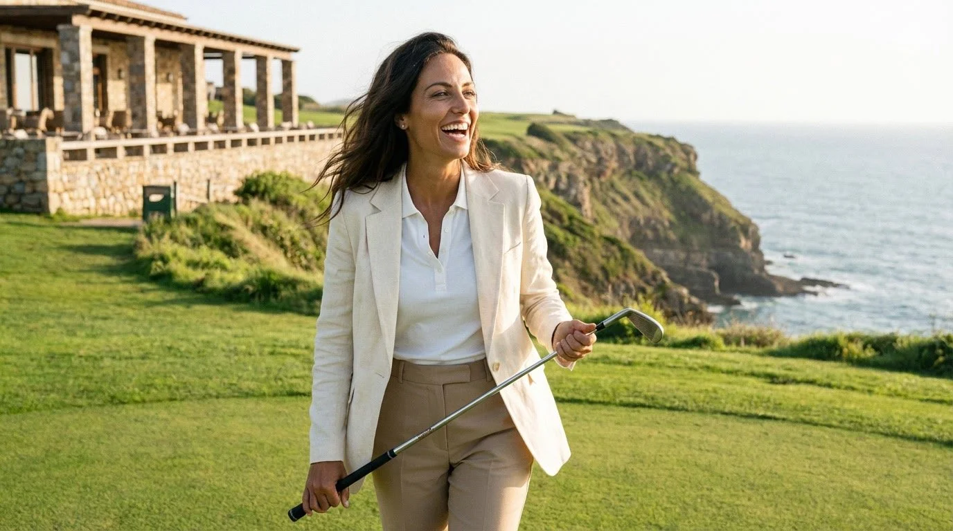 Luxury Golf Resort Escape Featuring Sara Luppino