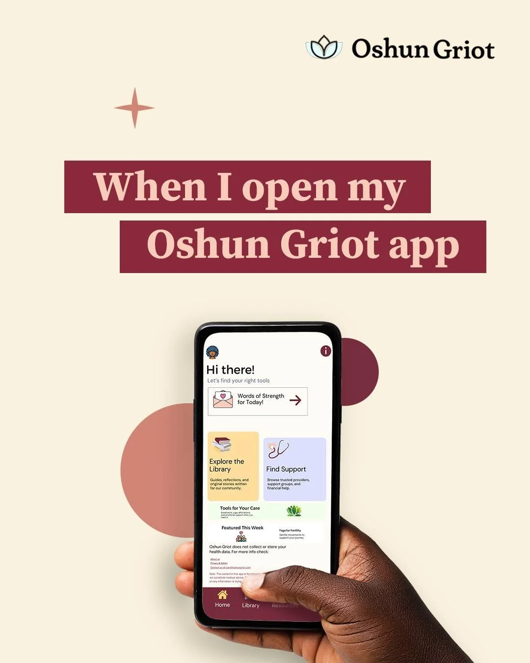 You deserve support through infertility that you can turn to in your hardest moments.

Support that gets your experience as a person of color.
Gives you the knowledge and resources you need fast.
Can help you find joy in an exhausting experience.

Do