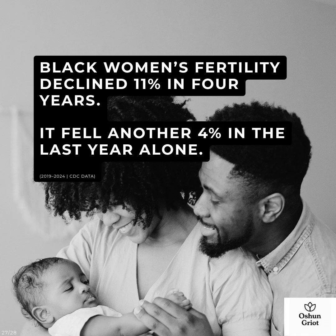 Numbers don&rsquo;t explain everything.
But they do tell a story.

#blackhistorymonth
#reproductivejustice
#oshungriot