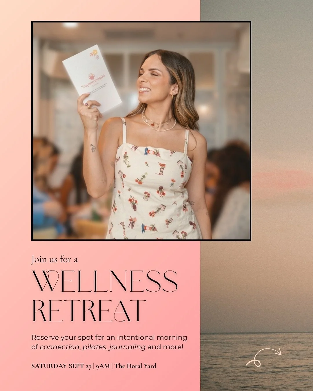 Comment LOVE below to get the Evenbrite link to RSVP to this Wellness Retreat hosted by @nany, the ultimate reset for your mind and body! It&rsquo;s time for a well-deserved morning wellness, connection and self-love, don&rsquo;t you think? 😌🌟⁠
⁠
H