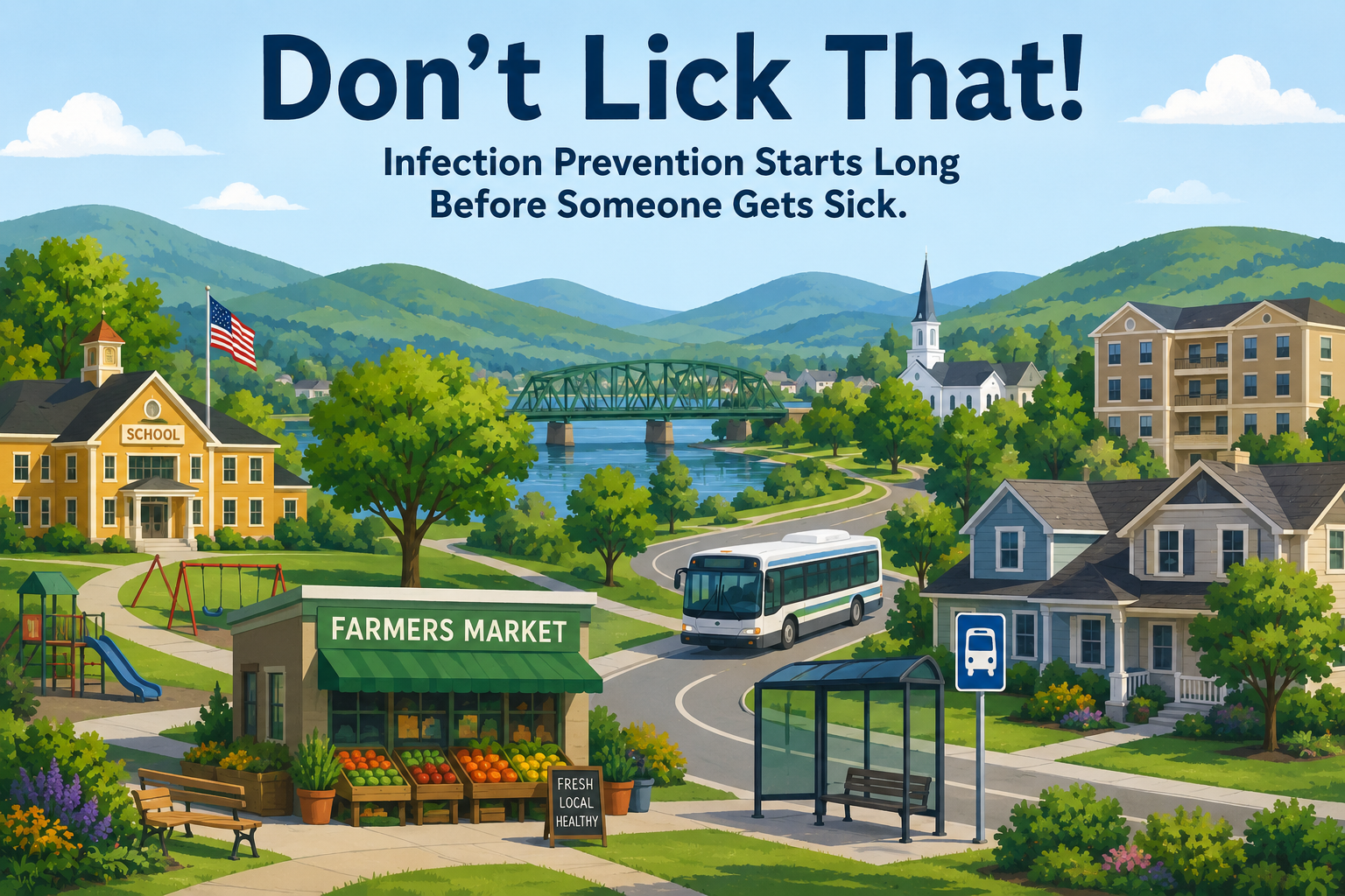 Don’t Lick That: Why Infection Prevention Starts Long Before Someone Gets Sick