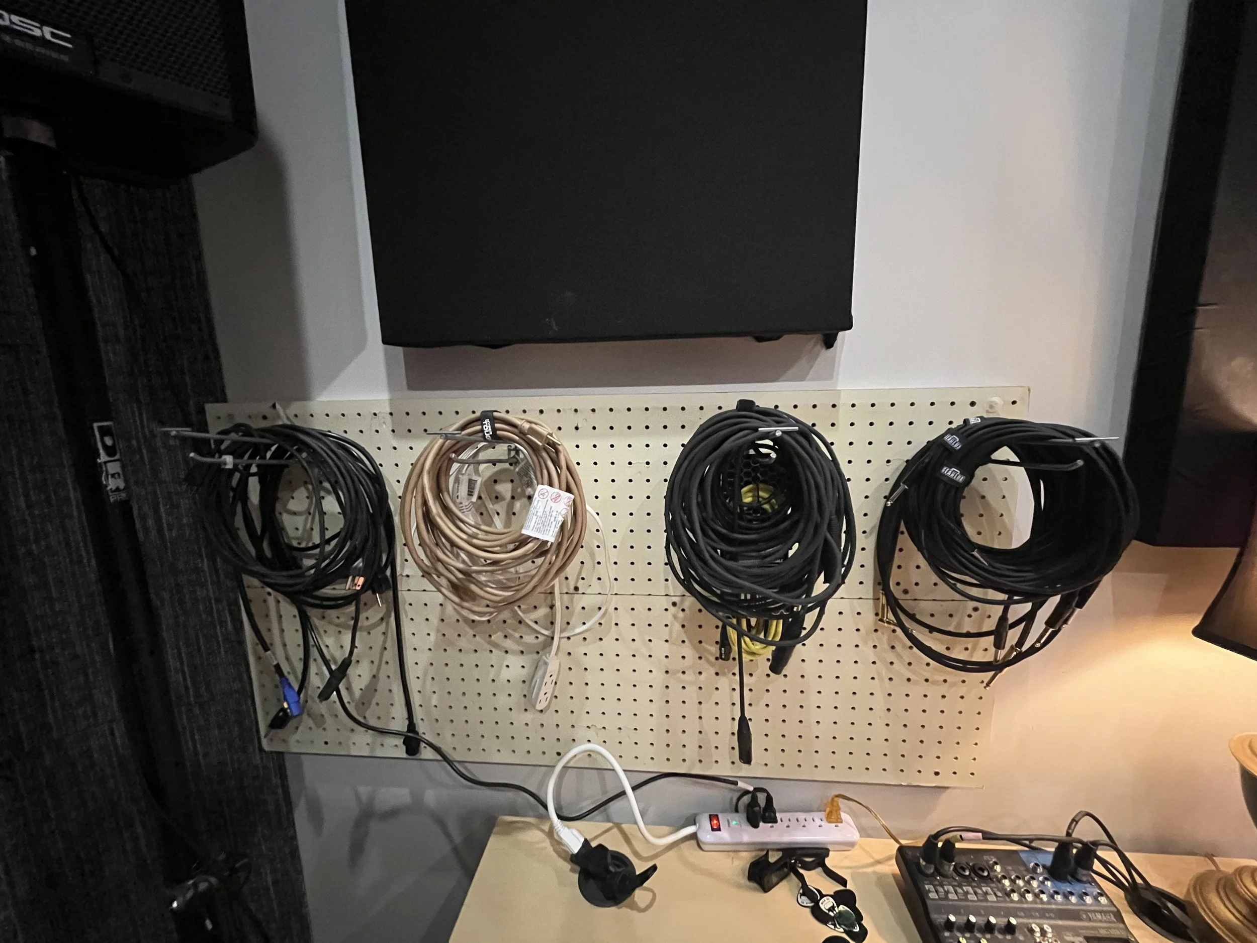 Plenty of cables