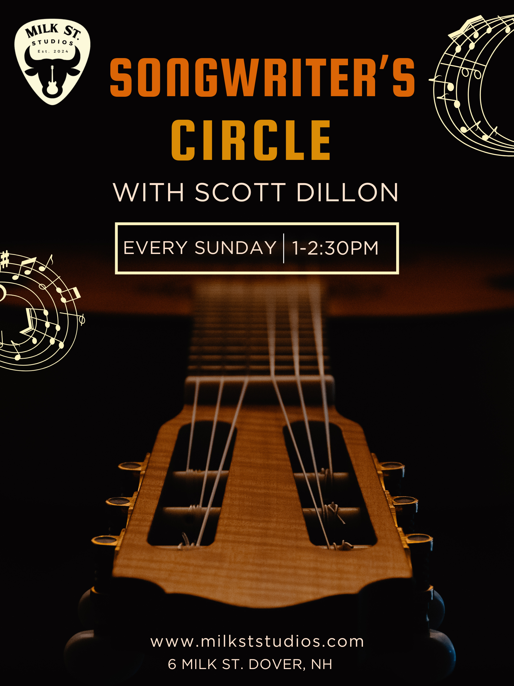 Songwriter's Circle w/ Scott Dillon 