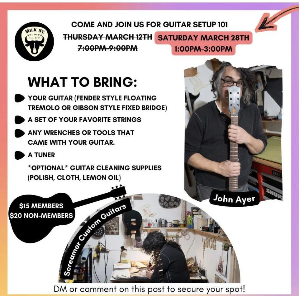 Guitar Setup 101 w/ John Ayer
