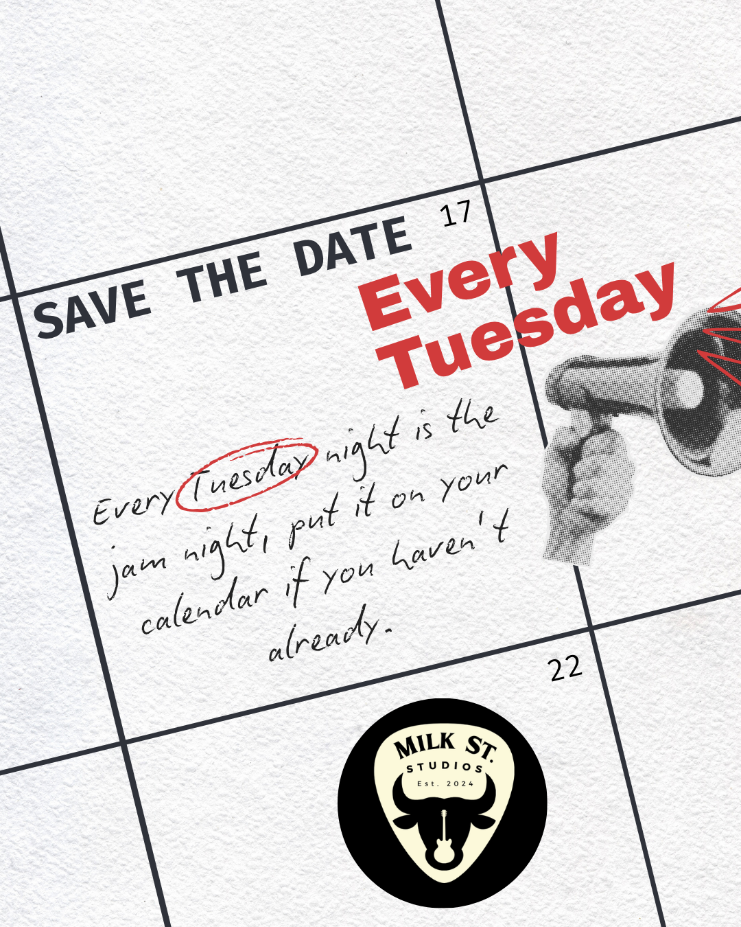 Weekly Jam - Every Tuesday