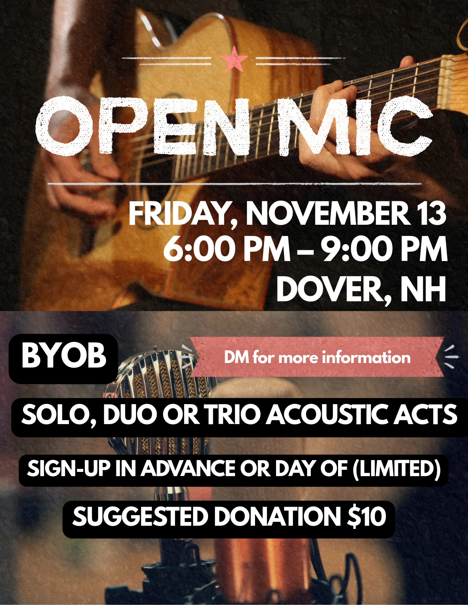 Open Mic in the Lounge